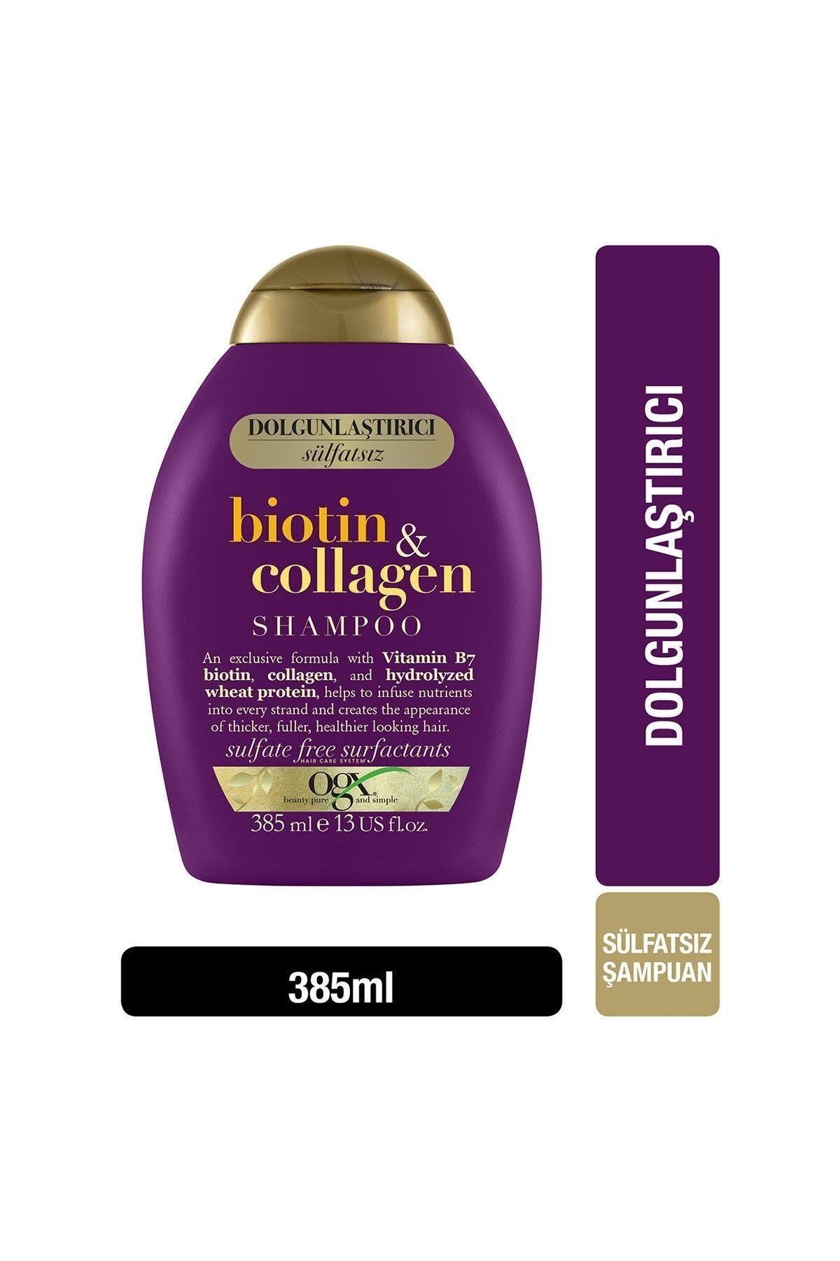 Biotin & Collagen Full Dolgunlaştırıcı Ve Uzatıcı Şampuan 385 ml