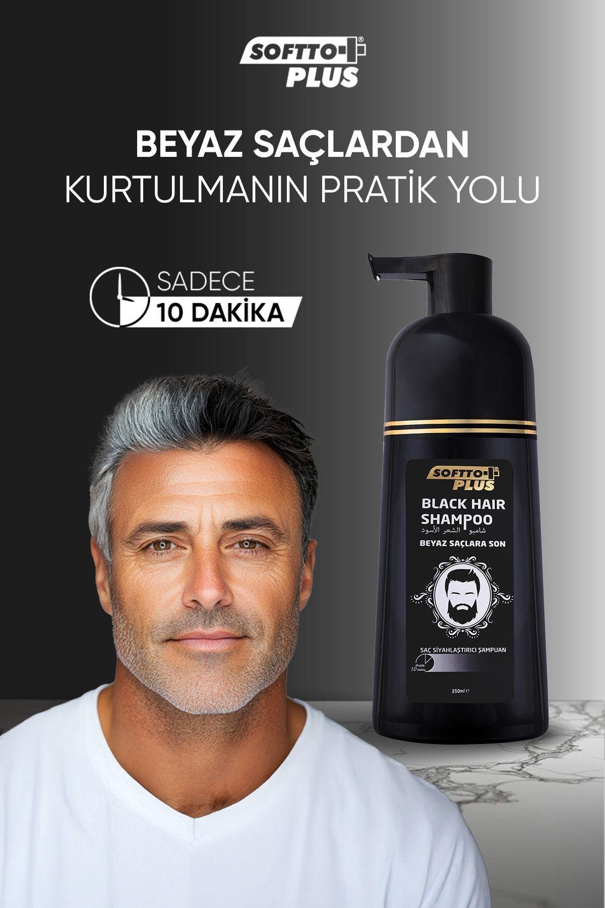 Black Hair Shampoo Siyahlaştırıcı 350 Ml