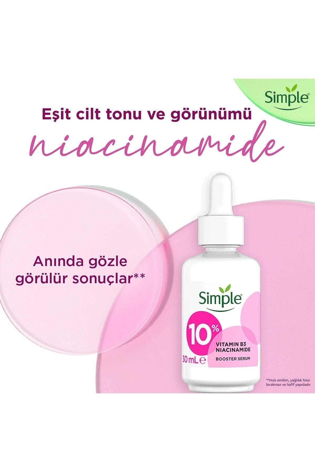 Booster %10 B3 Niacinamide Vitamini Eşit Cilt Tonu Dengeleyici Süper Serum 30 ml