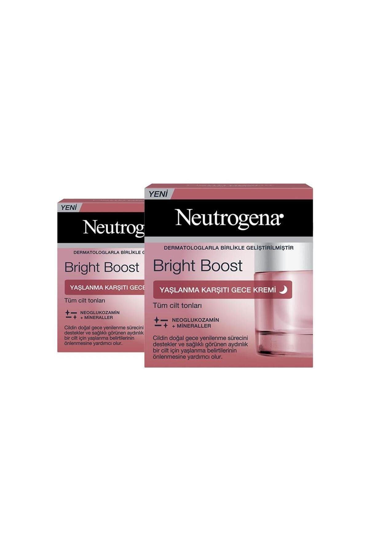 Bright Boost Yaşlanma Karşıtı Gece Kremi 50 ml X 2