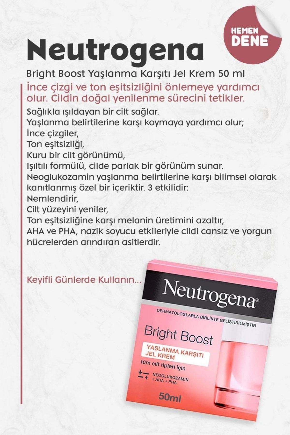 Bright Boost Yaşlanma Karşıtı Jel Krem 50 Ml