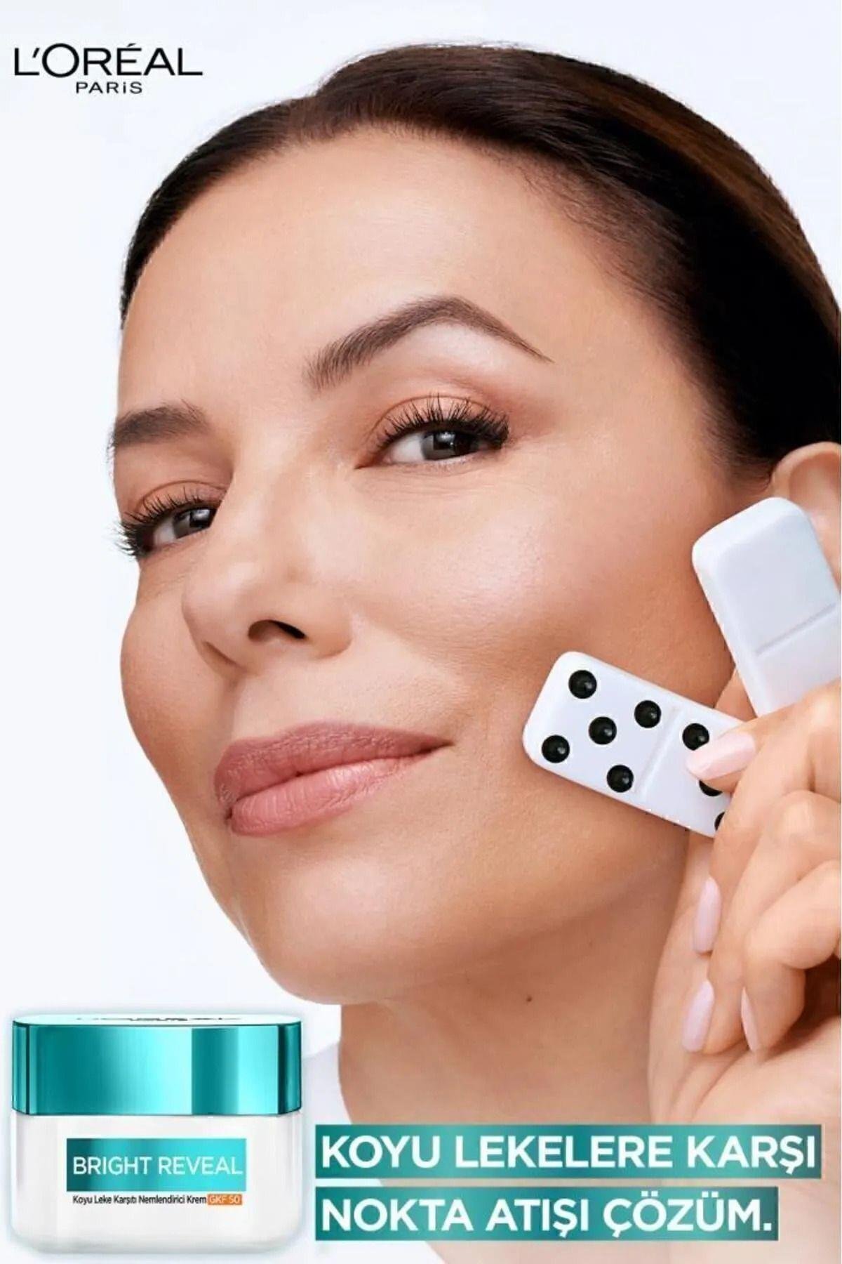 Bright Reveal Koyu Leke Karşıtı, Cilt Tonu Eşitleyici Spf50 Nemlendirici Krem Niasinamid 50ml 2'li