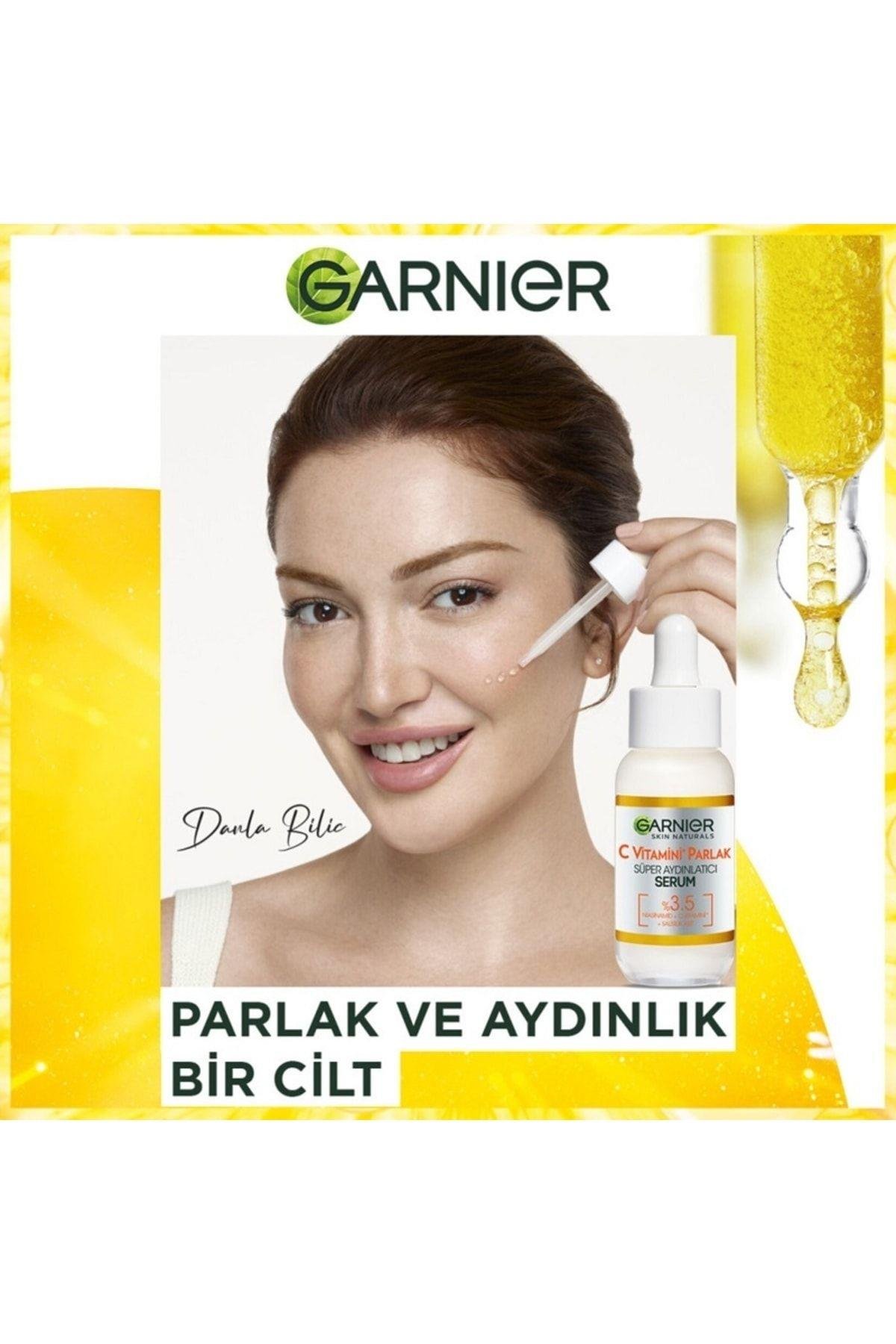C Vitamini Aydınlatıcı Serum-30ml+ Çift Faz Micellar Kusursuz Makyaj Tem.suyu 100ml