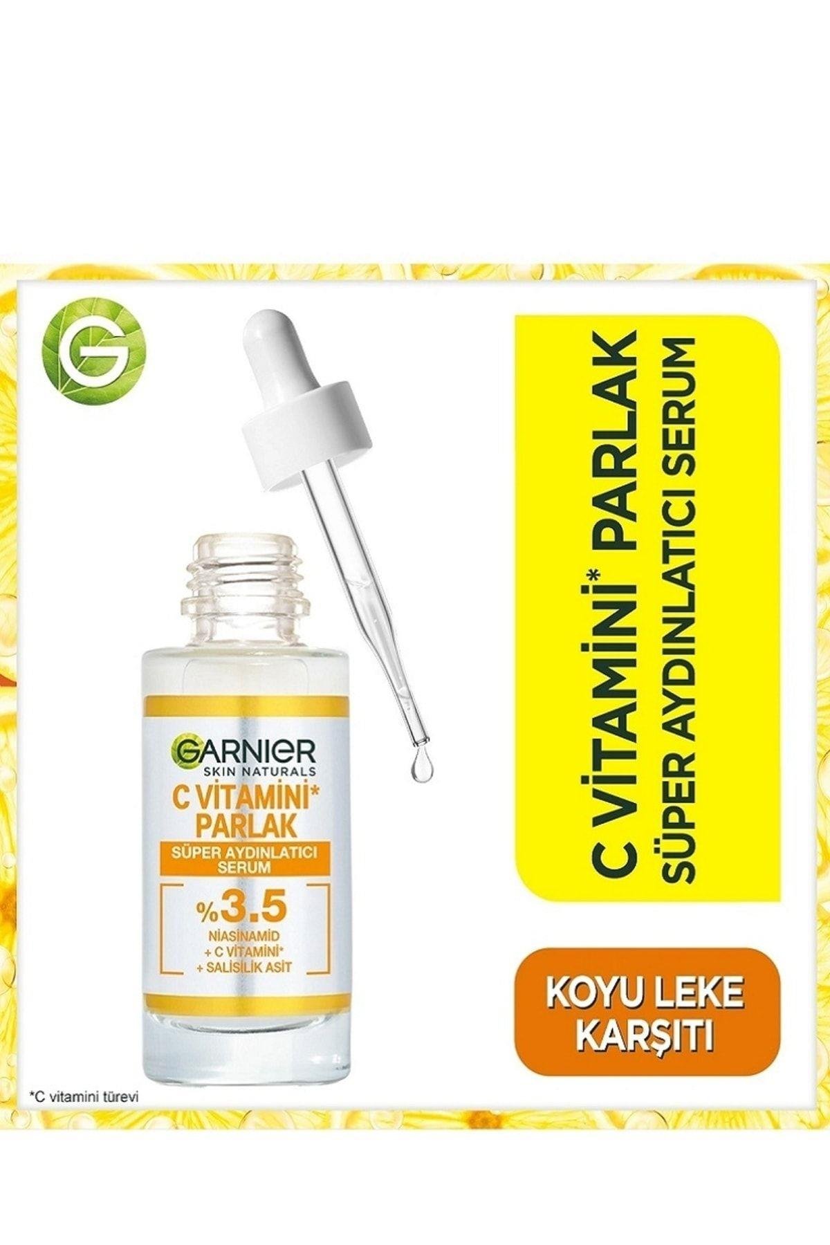 C Vitamini Aydınlatıcı Serum-30ml+ Çift Faz Micellar Kusursuz Makyaj Tem.suyu 100ml