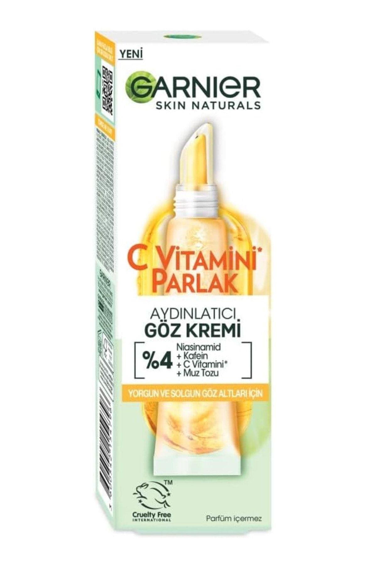 C Vitamini Parlak Aydınlatıcı Göz Kremi