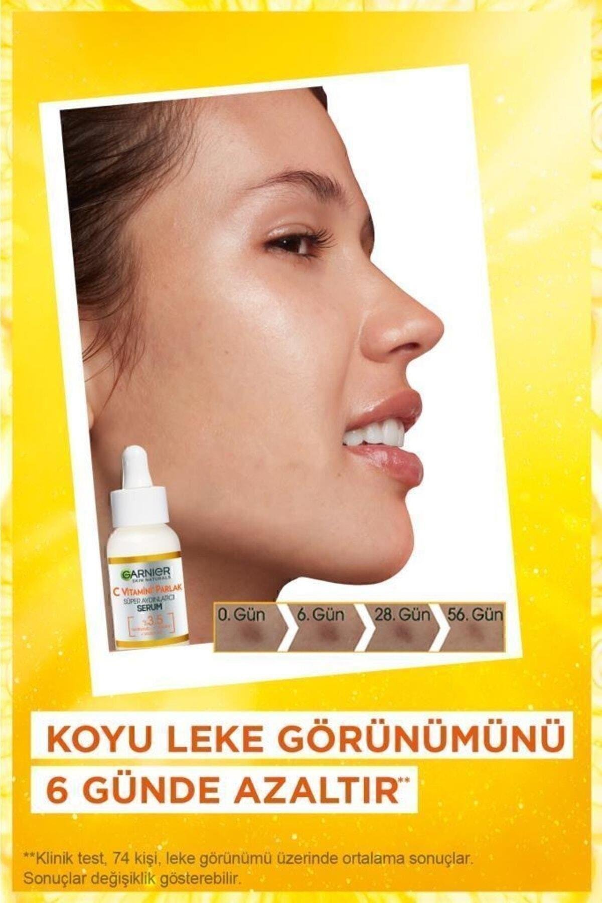 C Vitamini Parlak Aydınlatıcı Göz Kremi 15ml + Süper Aydınlatıcı Serum 30ml