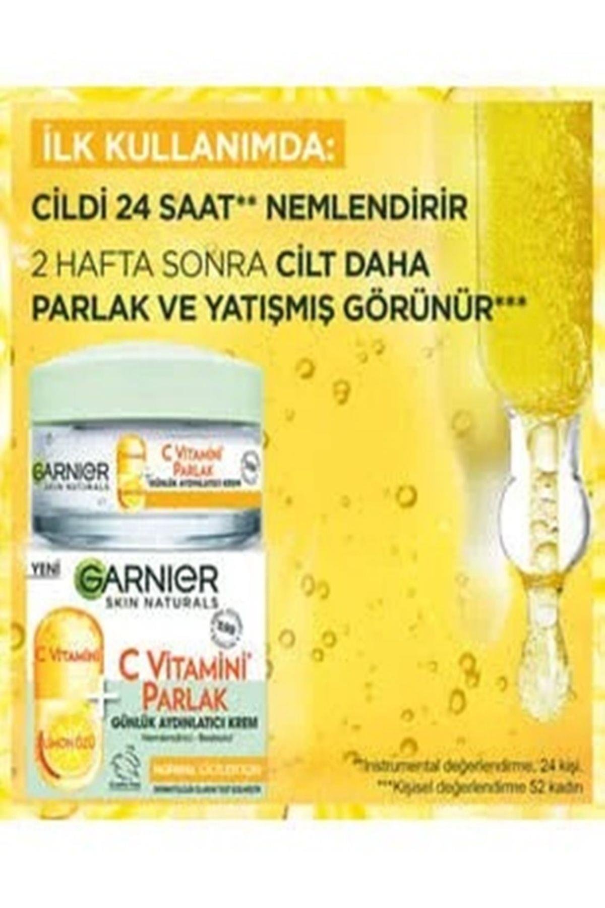 C vitamini Parlak Günlük Aydınlatıcı Krem 50ML