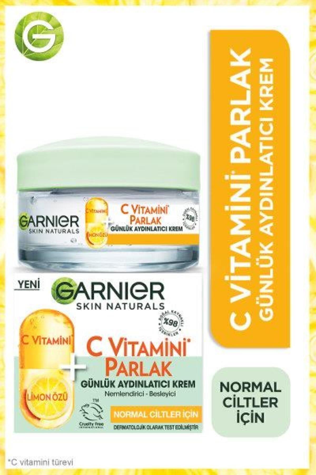 C Vitamini Parlak Serum & Göz Kremi & Aydınlatıcı Krem Seti