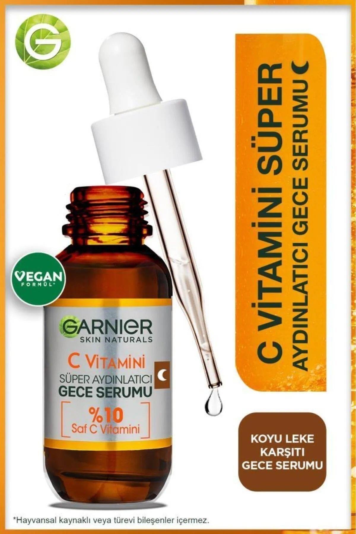 C Vitamini Parlak Süper Aydınlatıcı Serum 30ml + C Vitamini Süper Aydınlatıcı Gece Serumu 30 Ml
