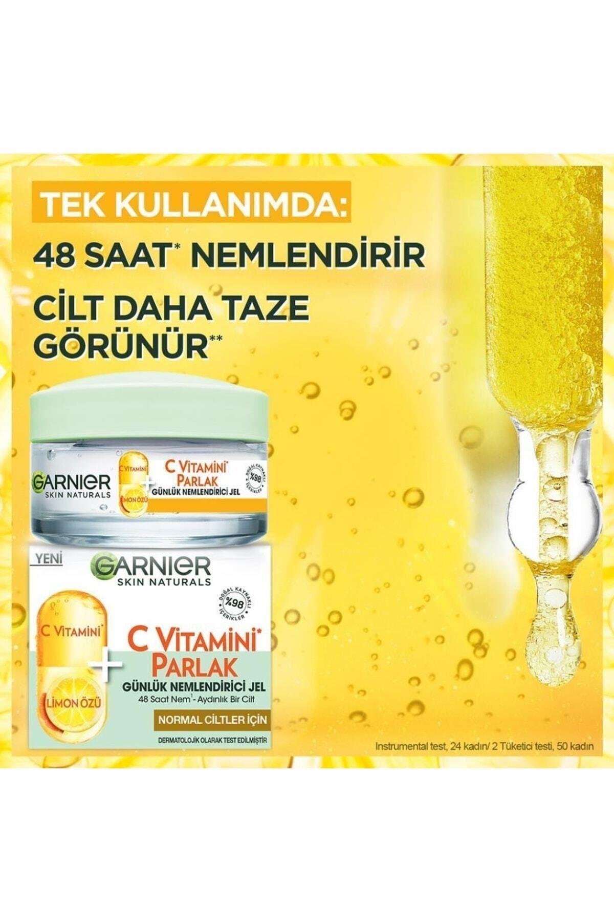 C Vitamini Süper Aydınlatıcı Yoğun Nemlendirici Koyu Halka Karşıtı Cilt Bakım Seti