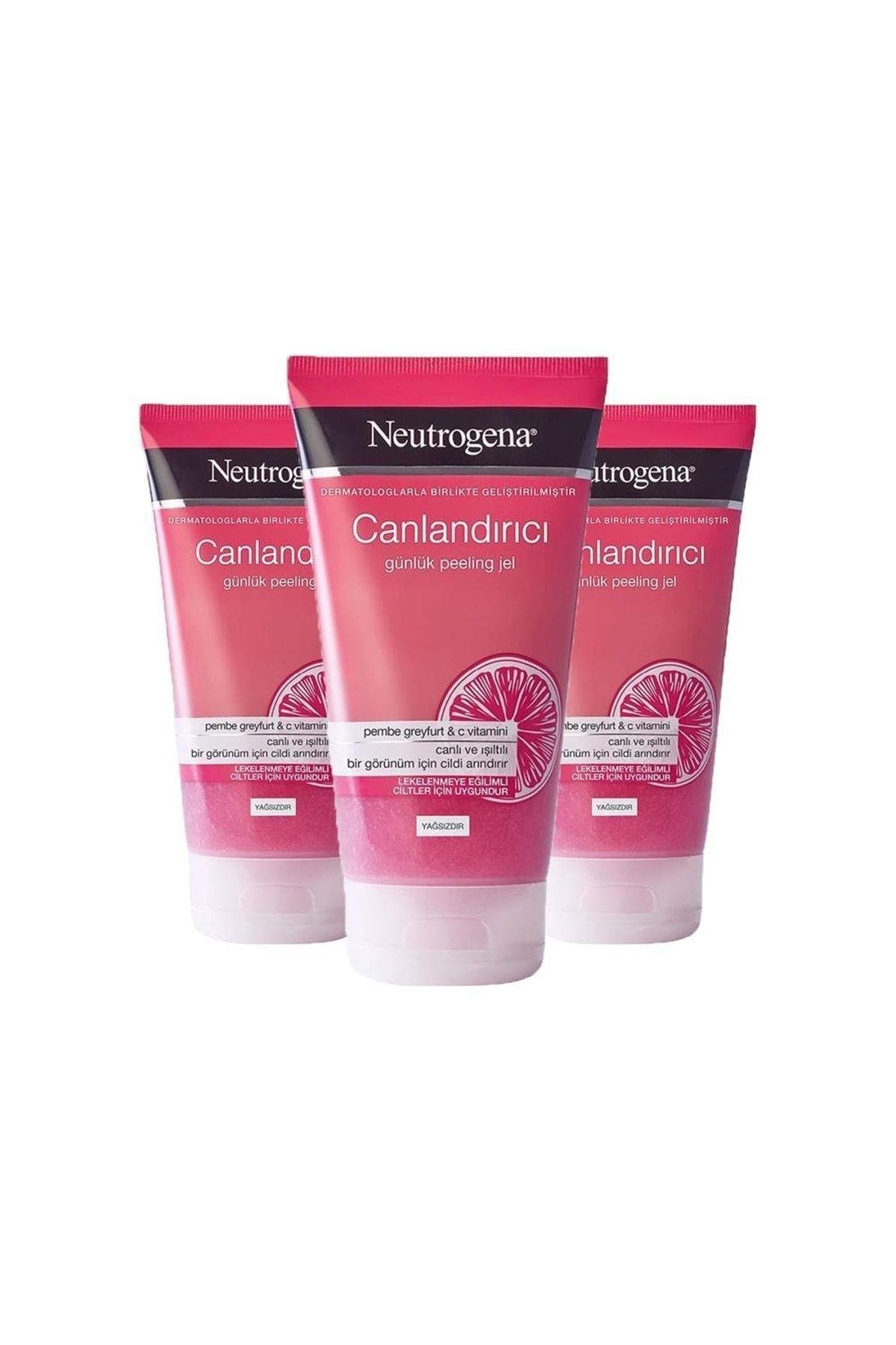 Canlandırıcı Peeling Pembe Greyfurt 150 Ml X 3