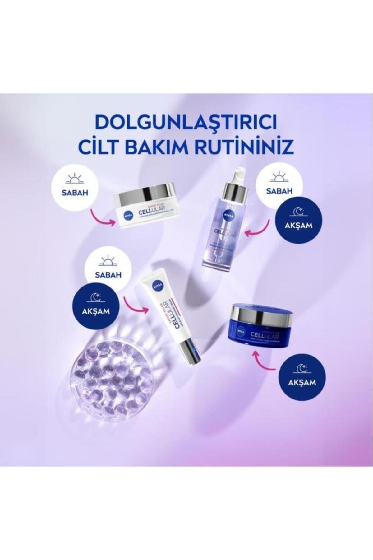 Cellular Expert Filler Dolgunlaştırıcı Serum 30ml, Kırışıklık Karşıtı, Hyaluronik Asit, Nemlendirici