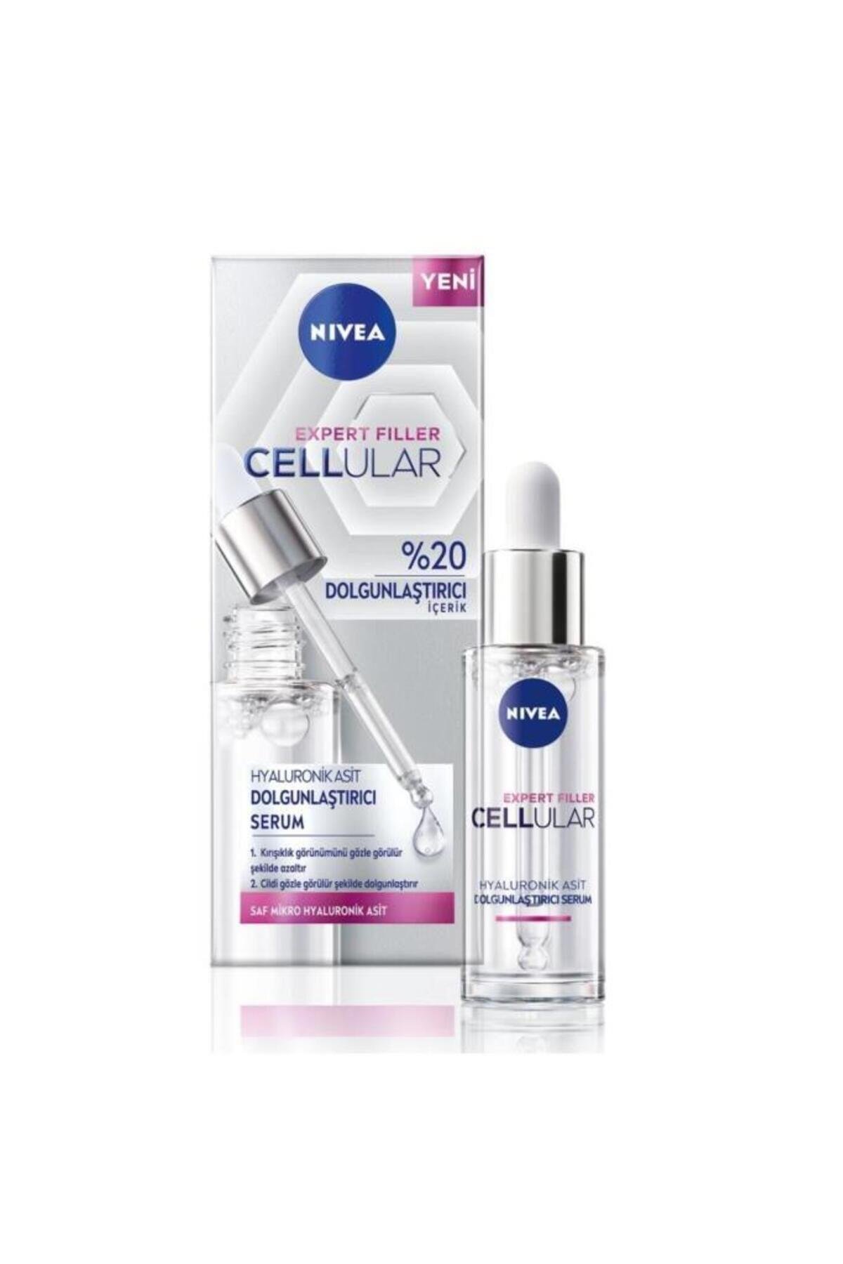 Cellular Expert Filler Dolgunlaştırıcı Serum 30ml, Kırışıklık Karşıtı, Hyaluronik Asit, Nemlendirici