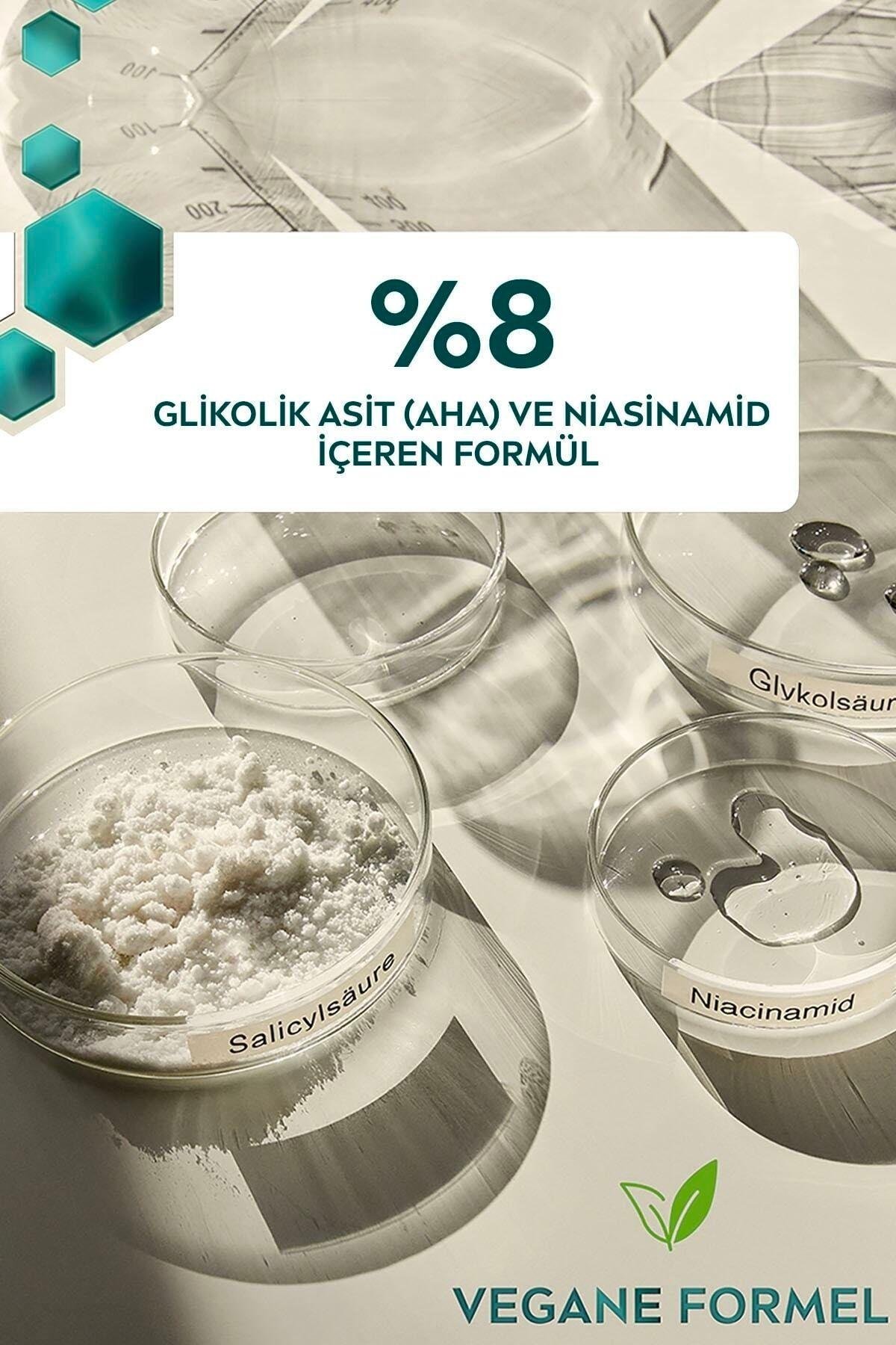 Derma Skin Clear Night Exfoliator Sivilce Karşıtı Gece Arındırıcı Krem//40ml;(aha) Ve Salisilik Asit