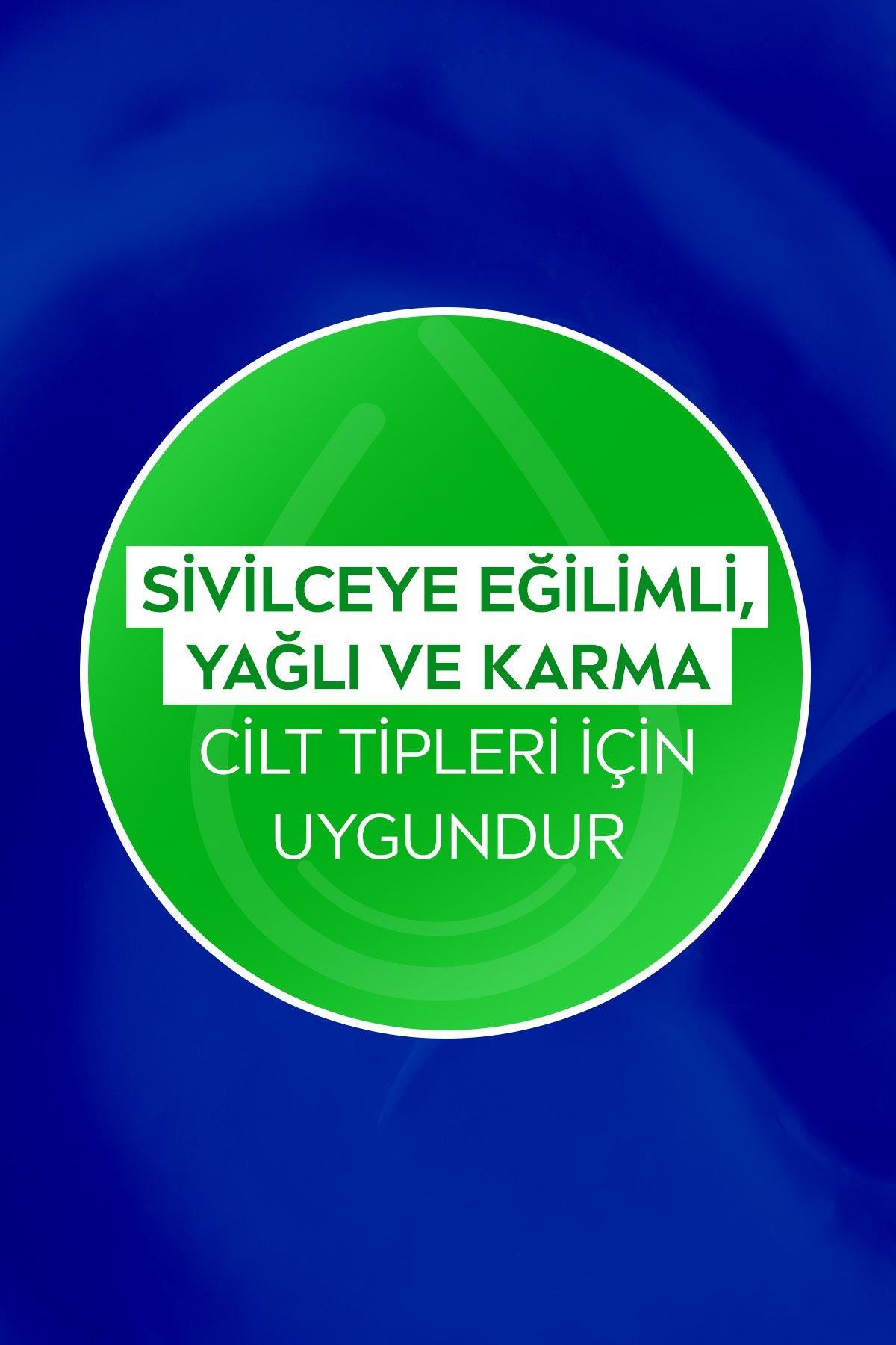 Derma Skin Clear Sivilce Karşıtı Cilt Bakım Seti, Yüz Temizleme Jeli 150ml ve Dengeleyici Serum 30ml