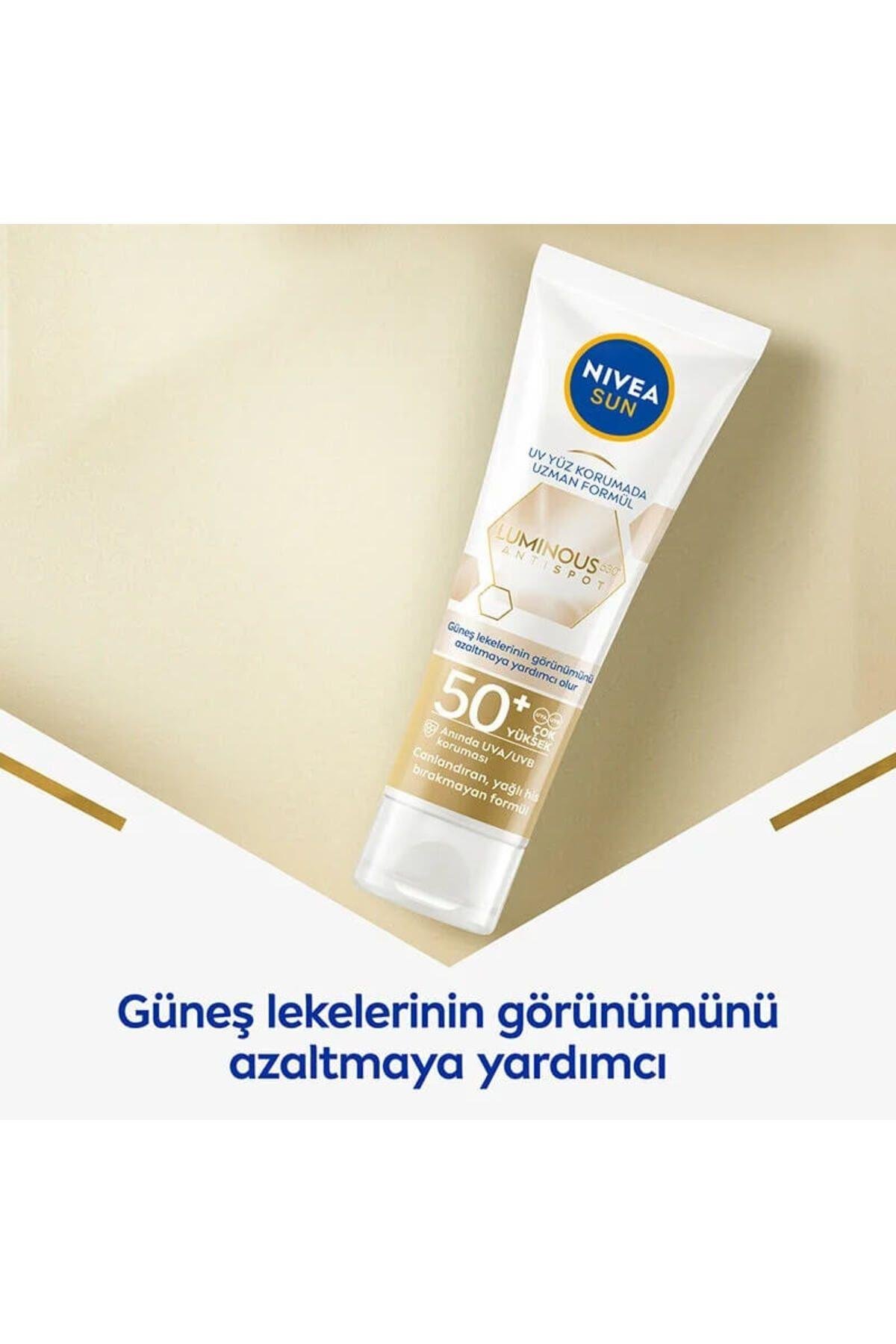 Dolgunlaştıran Dudak Parlatıcısı 207 & Lip To Cheek Carmen+Nivea Sun Luminous630 Leke Karşıtı Gündüz