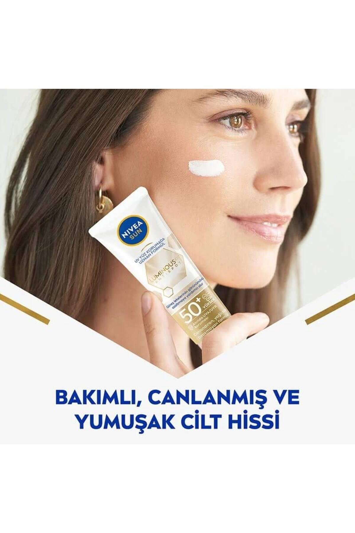 Dolgunlaştıran Dudak Parlatıcısı 207 & Lip To Cheek Carmen+Nivea Sun Luminous630 Leke Karşıtı Gündüz
