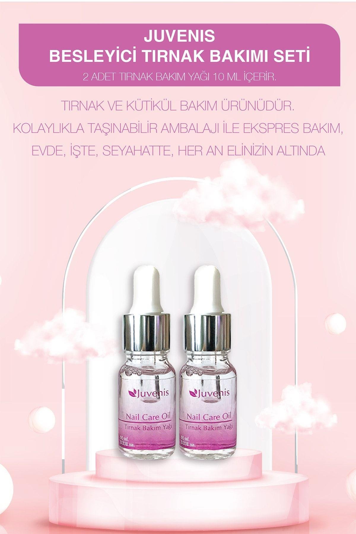 E Vitaminli Güçlendirici Nemlendirici Spa Etkili 2'li Tırnak Bakım Yağı Seti 10ml