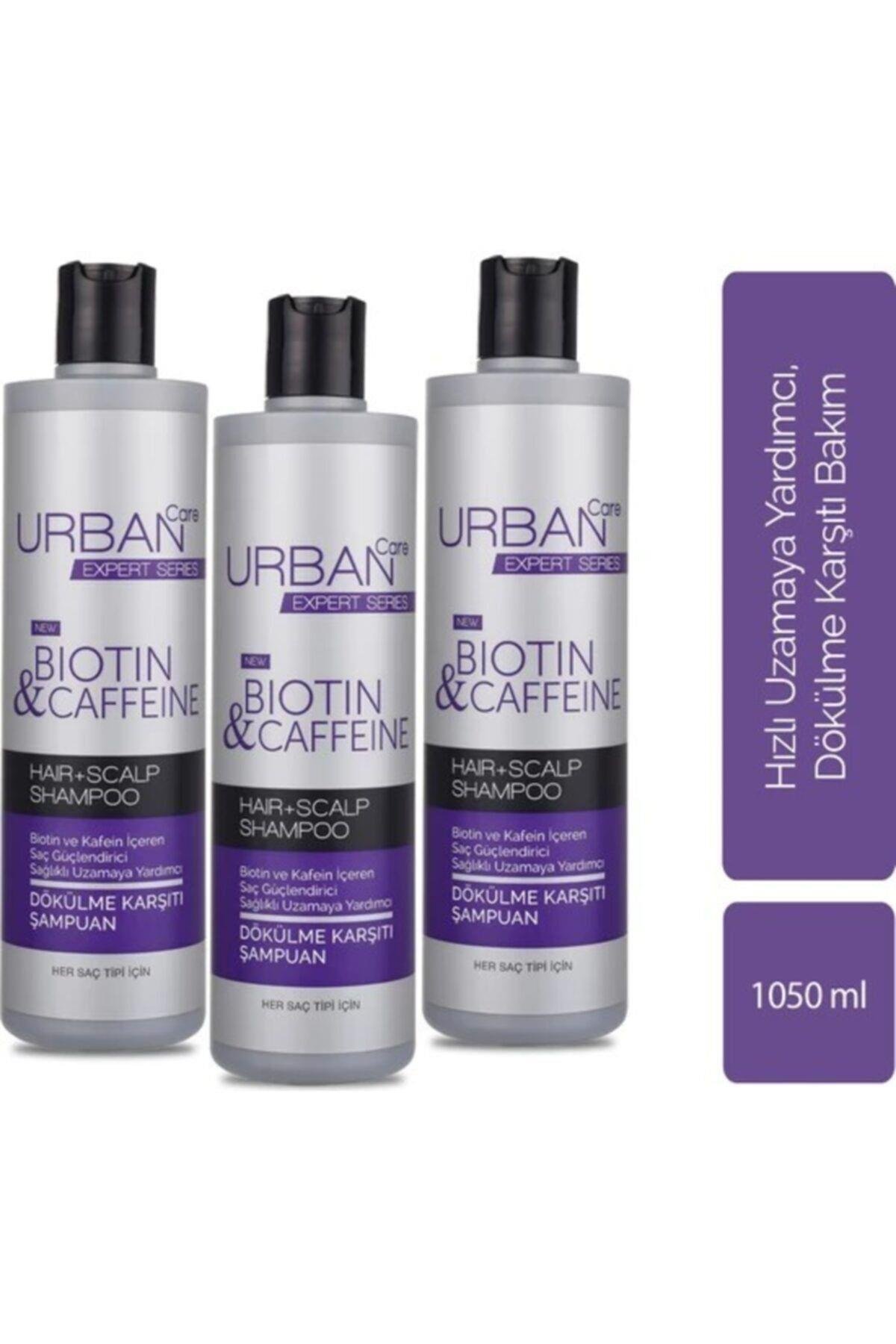 Expert Biotin & Caffeine Shampoo 350 Ml - 3'lü Avantaj Paketi