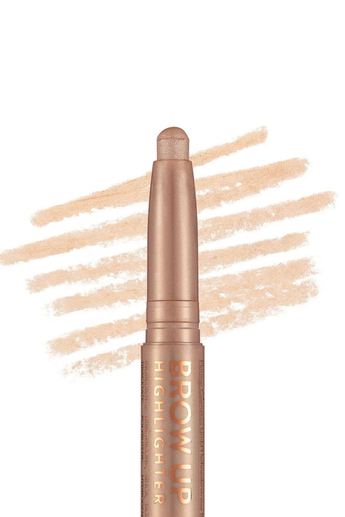 Flor-Mar - Aydınlatıcı Asansörlü Kalem Stick Uçuk Kahve - Brow Up Highlighter