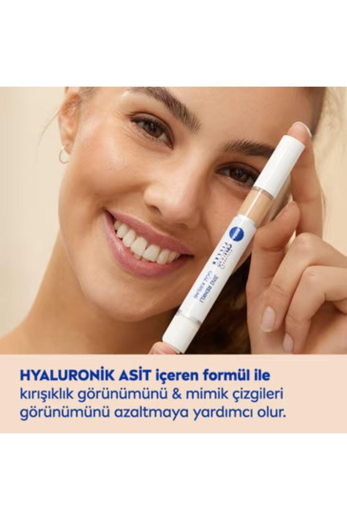 Hyaluron Cellular Filler 3in1 Renkli Açık Ton Göz Bakım Kremi 01
