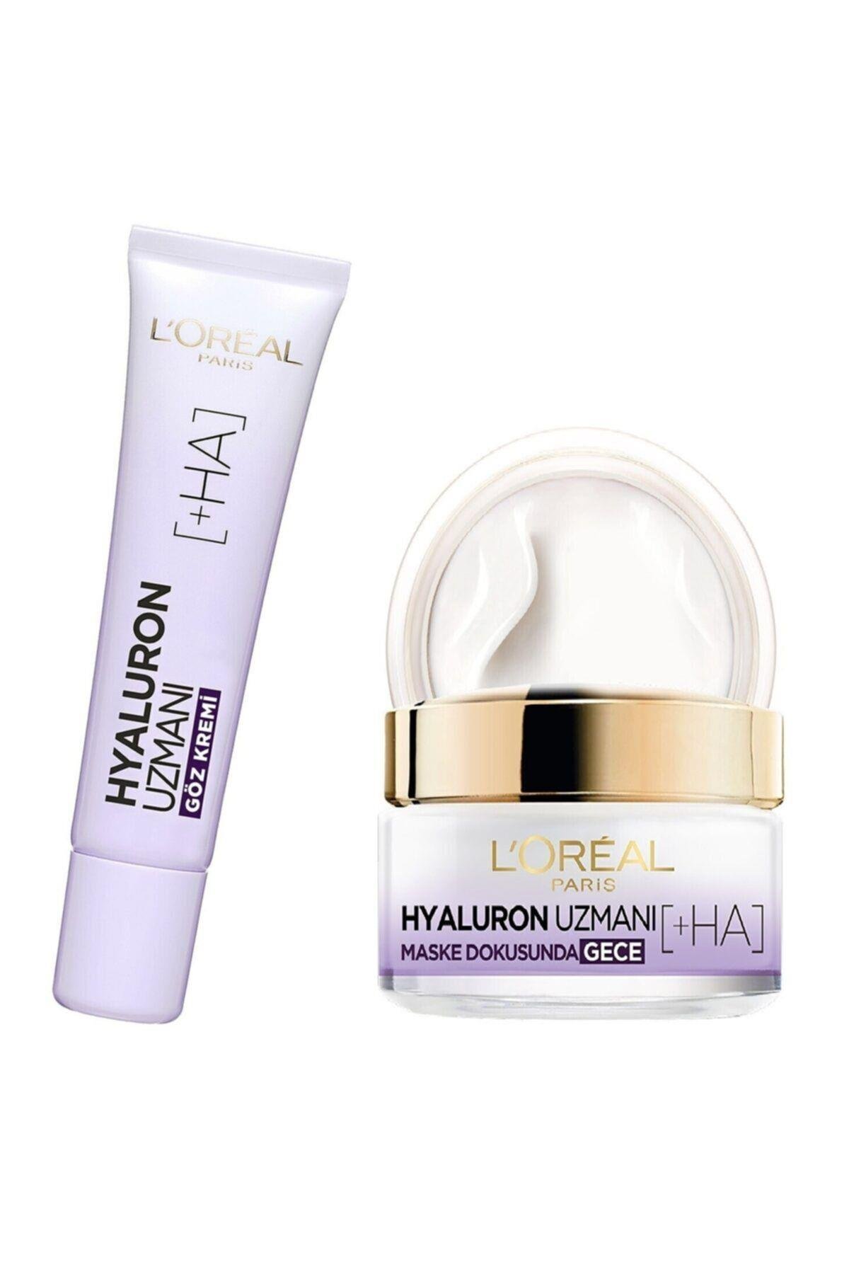 Hyaluron Uzmanı Gece Kremi + Göz Kremi Ikili Set