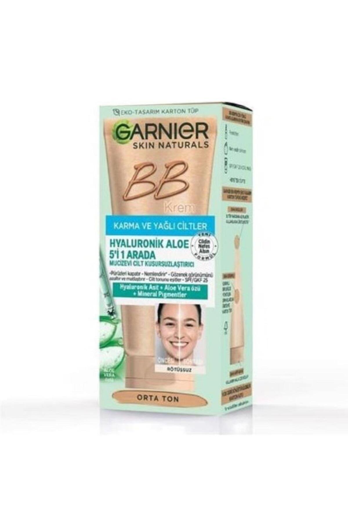 Hyaluronik Aloe Oil Free Bb Krem 50 ml - Orta Ton