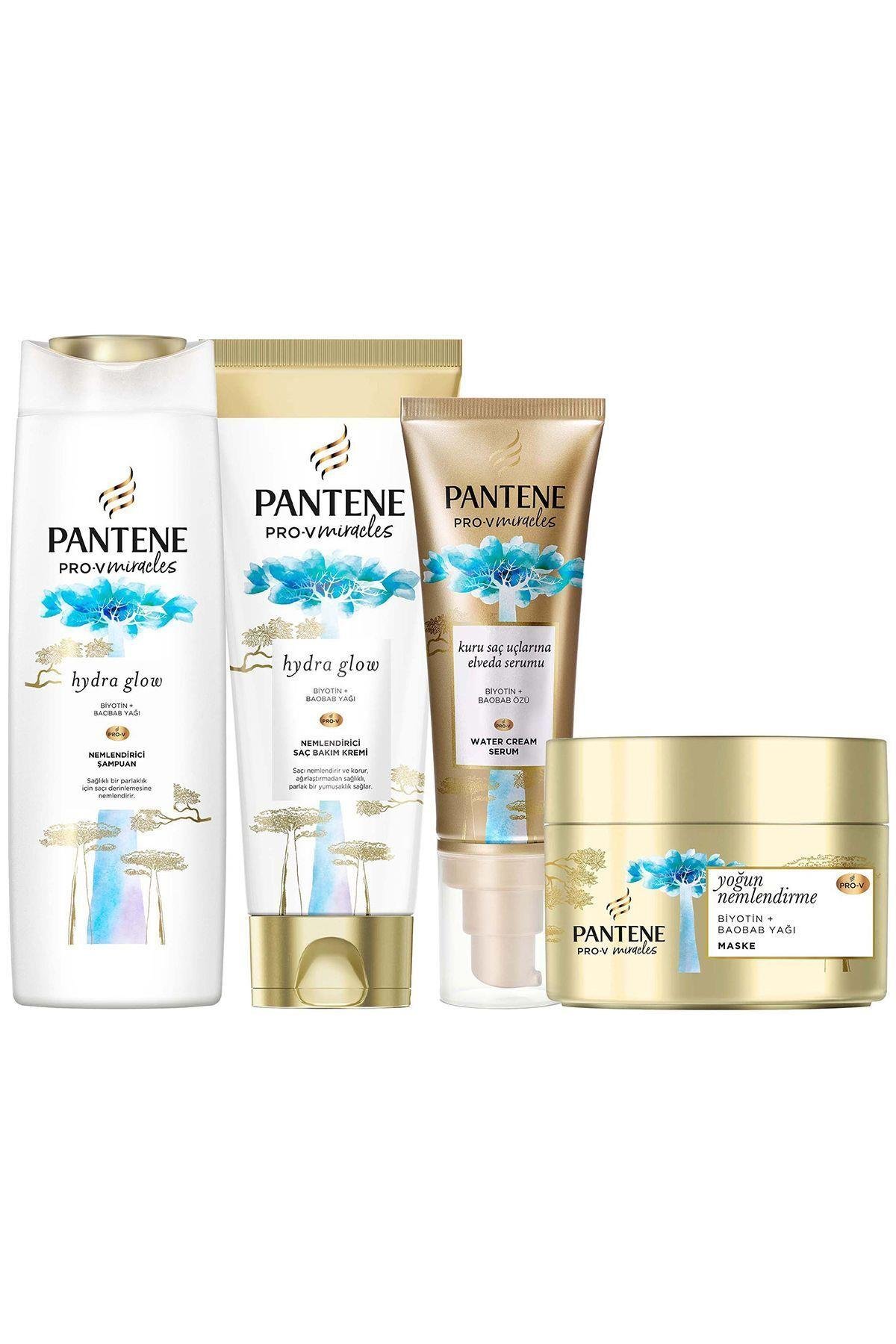 Hydra Glow Maske+Serum+Krem+Şampuan