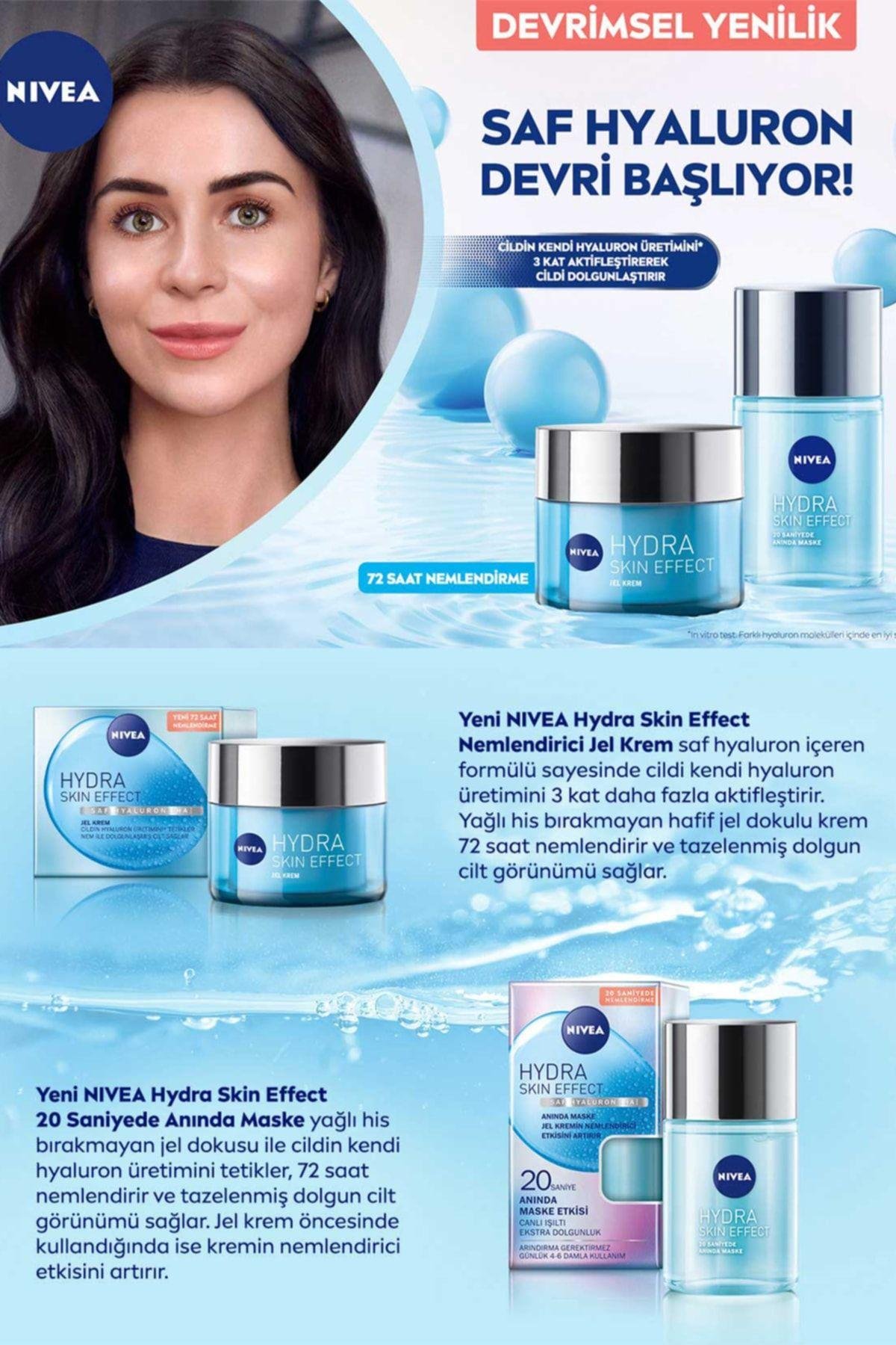 Hydra Skin Effect Jel Krem 50 ml Saf Hyaluron