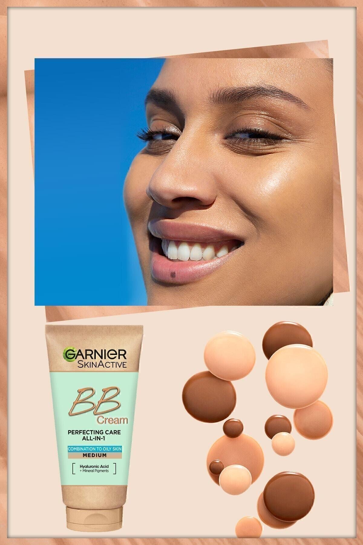 Karma ve Yağlı Ciltler için BB Krem Orta Ton SPF 20 50 ml