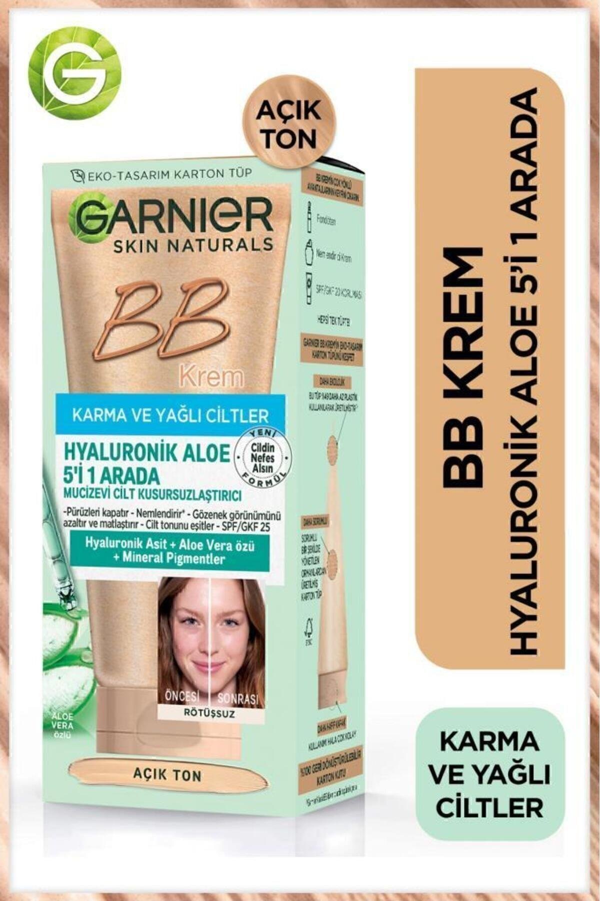 Karma Yağlı Ciltler için BB Krem Açık Ton 40 ml 3600541202214