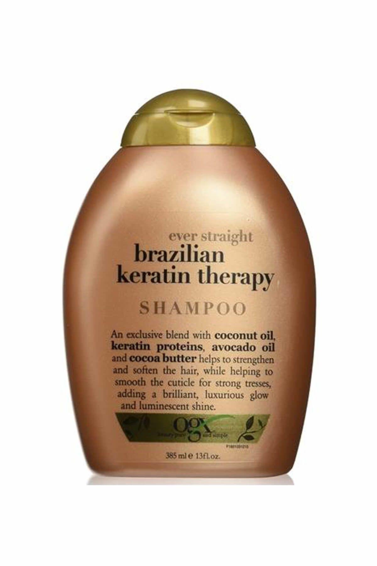 Keratin İçeren Besleyici Şampuan - Brazilian Keratin Theraphy Shampoo 385 ml