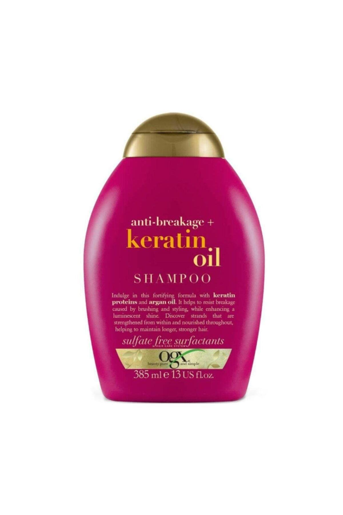 Kırılma Engelleyici Şampuan - Keratin Oil Shampoo 385 ml 022796977519