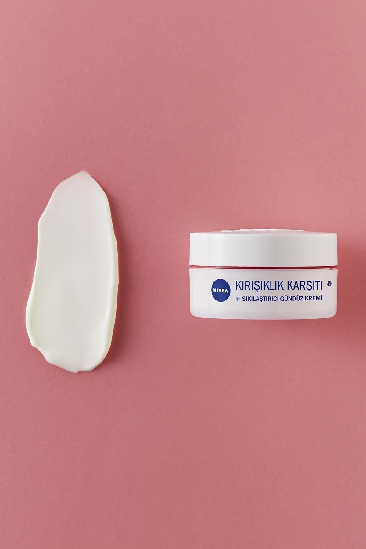 Kırışıklık Karşıtı + Sıkılaştırıcı Krem Yaş 45+ (50ml),yaşa Özel Yüz Bakım Kremi,güneş Koruması