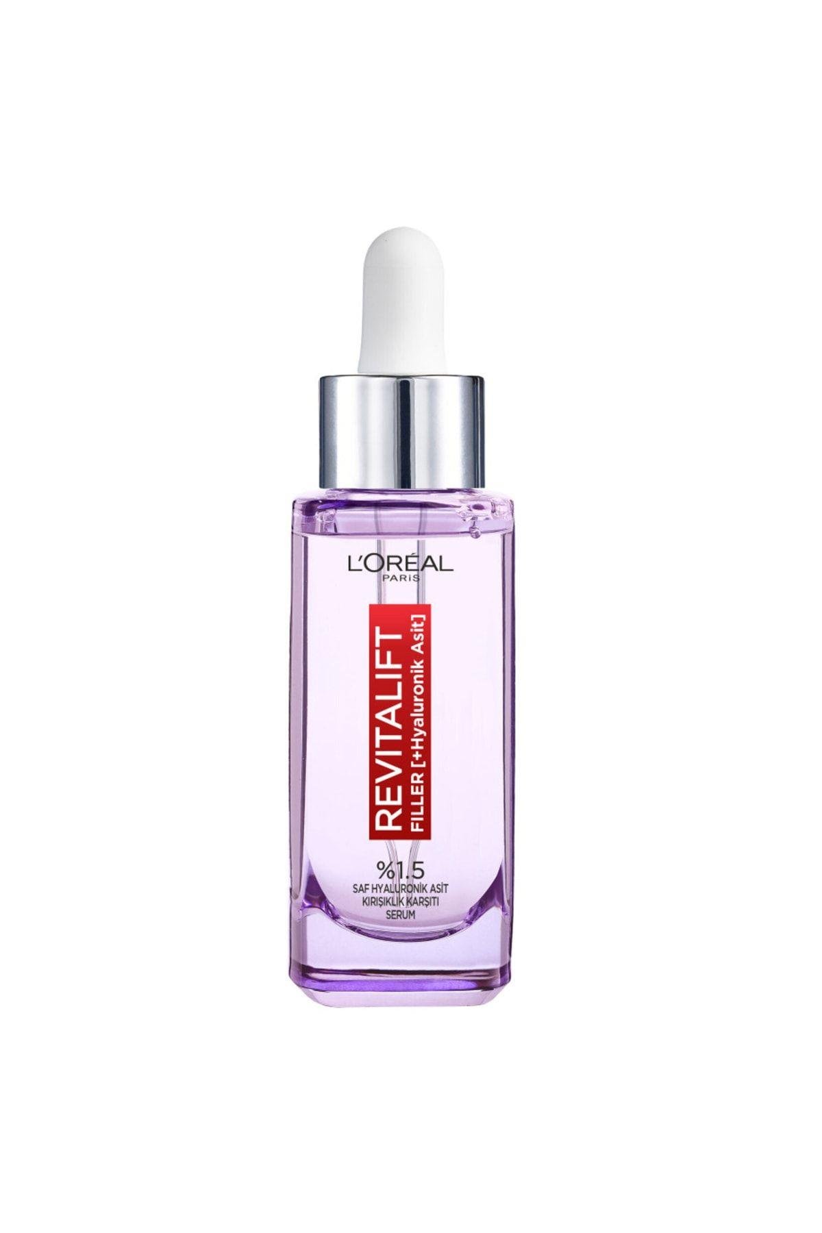 L’Oréal Paris Reift Filler%1.5 Saf Hyaluronik Asit Kırışıklık Karşıtı Serum (30 Ml)