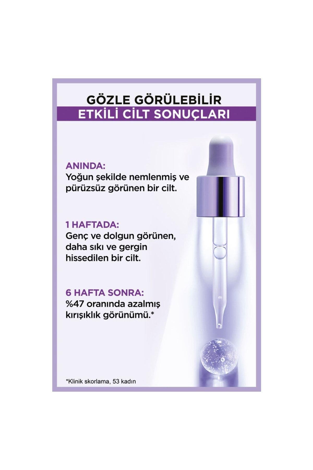 L’Oréal Paris Reift Filler%1.5 Saf Hyaluronik Asit Kırışıklık Karşıtı Serum (30 Ml)