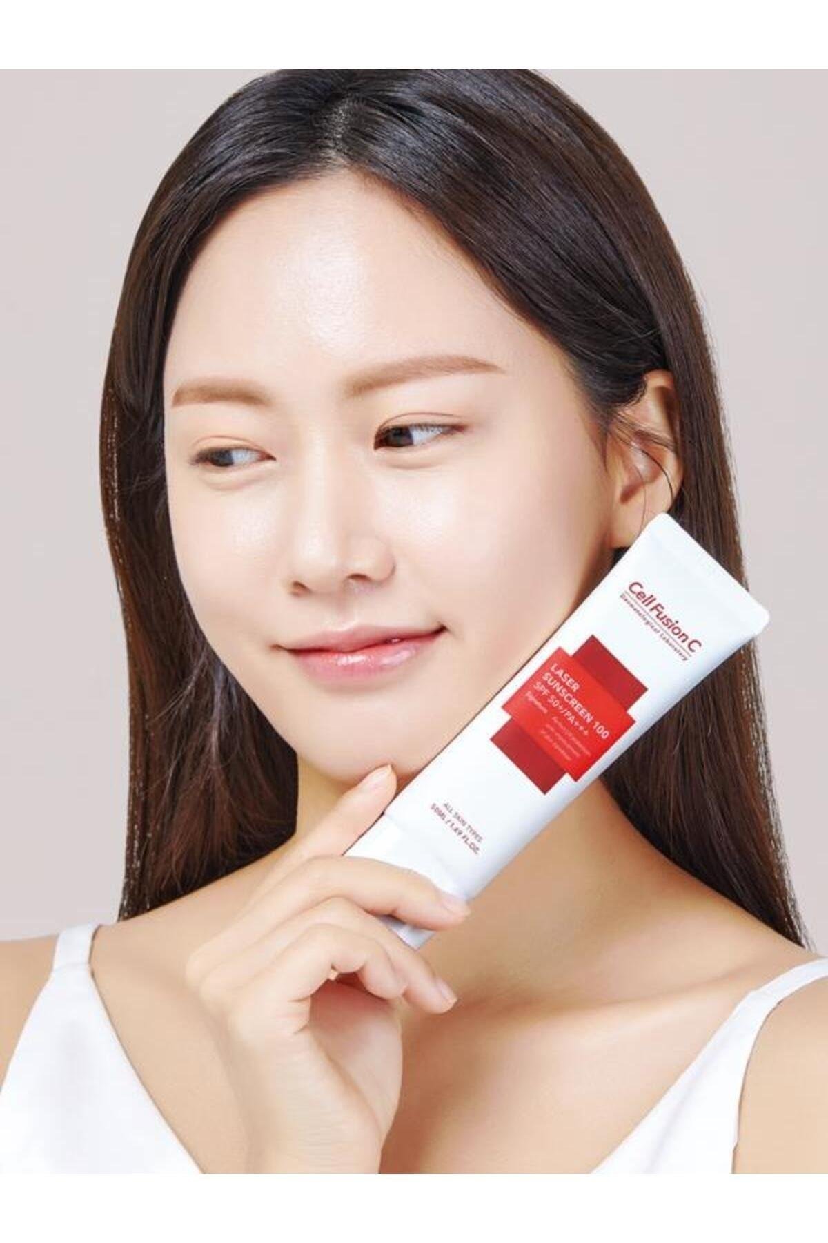 Laser Yaşlanma Karşıtı Yüksek Koruyucu Tüm Cilt Tipleri Için Pa Güneş Kremi 50 ml