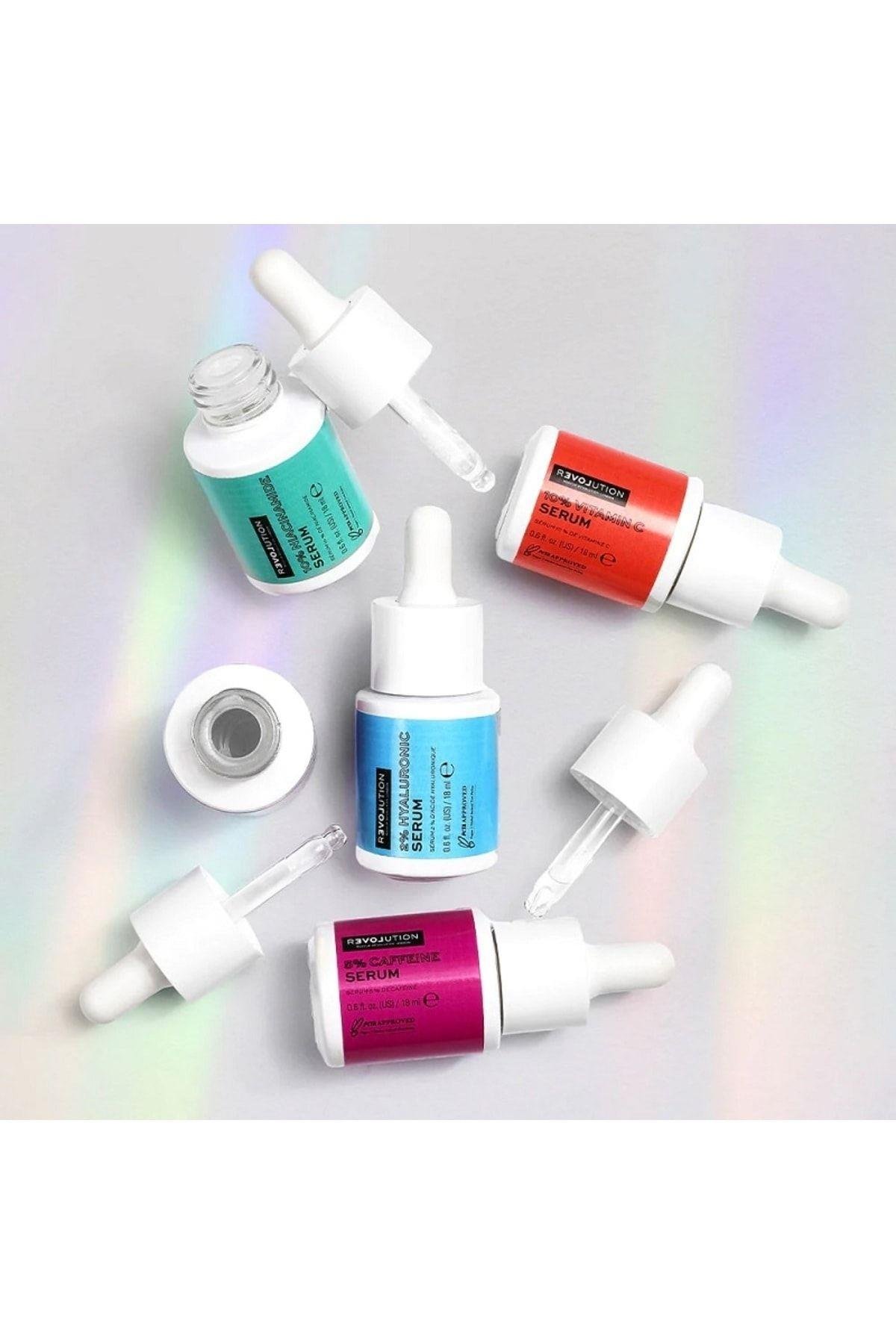 Leke Ve Gözenek Arındırıcı Serum+Enerji Veren Yüz ve Göz Altı Serumu % 5 Cafein