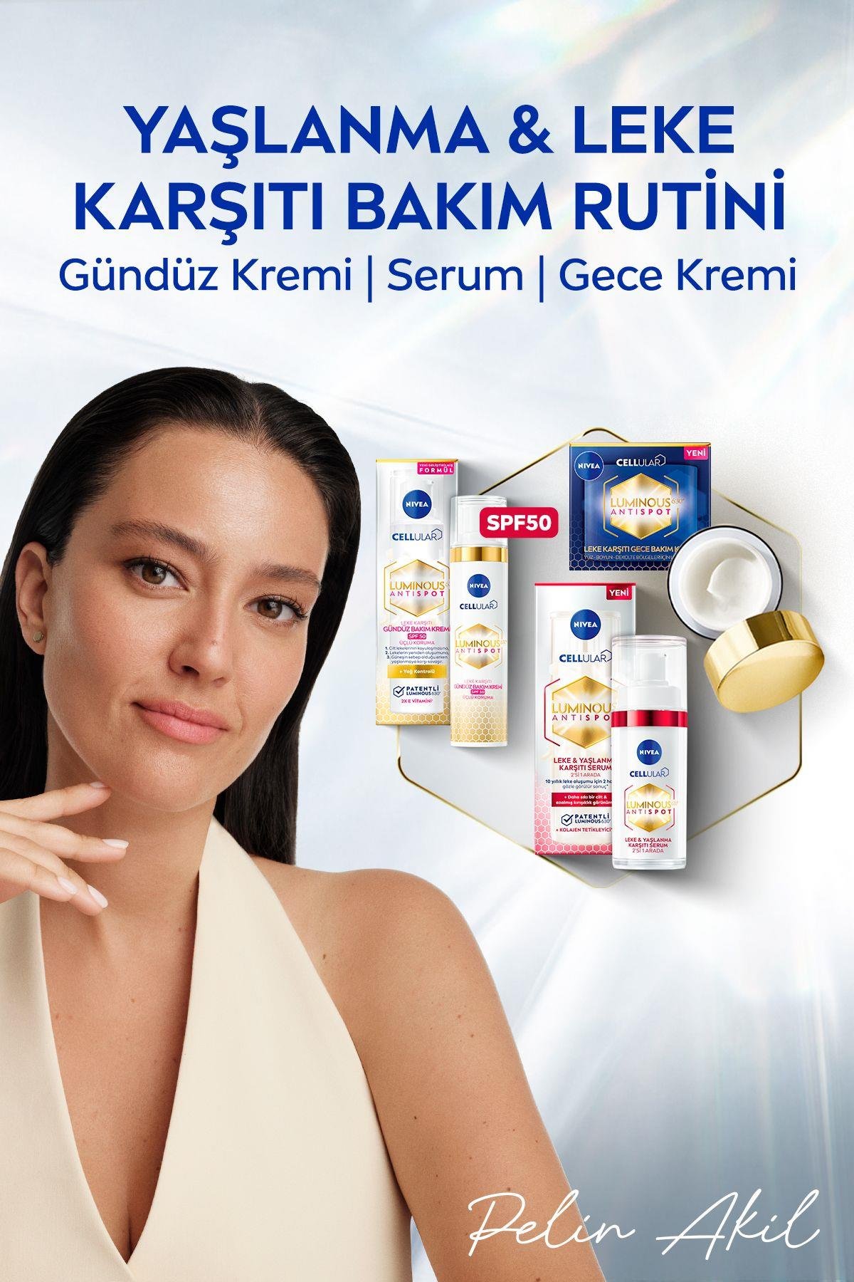 Leke ve Yaşlanma Karşıtı Hyaluronik Asit Ve Kolajen Luminous630 Tetikleyici Serum 30ml