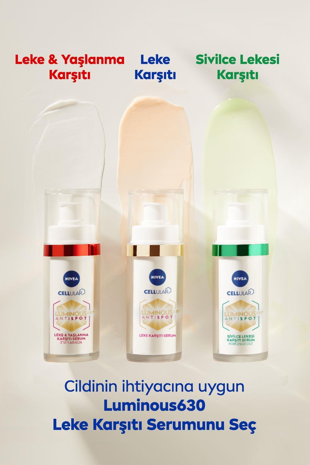 Leke ve Yaşlanma Karşıtı Hyaluronik Asit Ve Kolajen Luminous630 Tetikleyici Serum 30ml