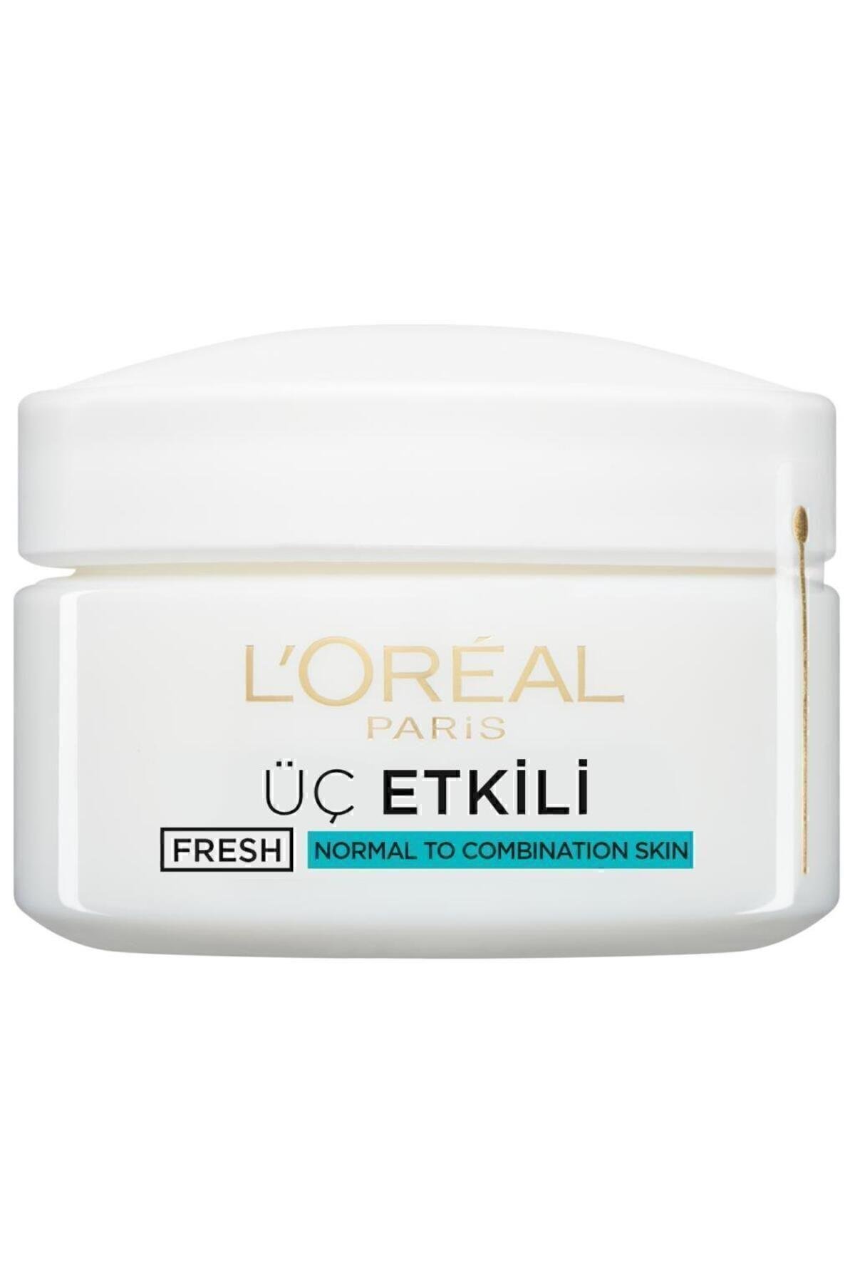 L'oréal Paris 3 Etkili Ferahlık Günlük Bakım Kremi Normal Ve Karma Ciltler 50ml