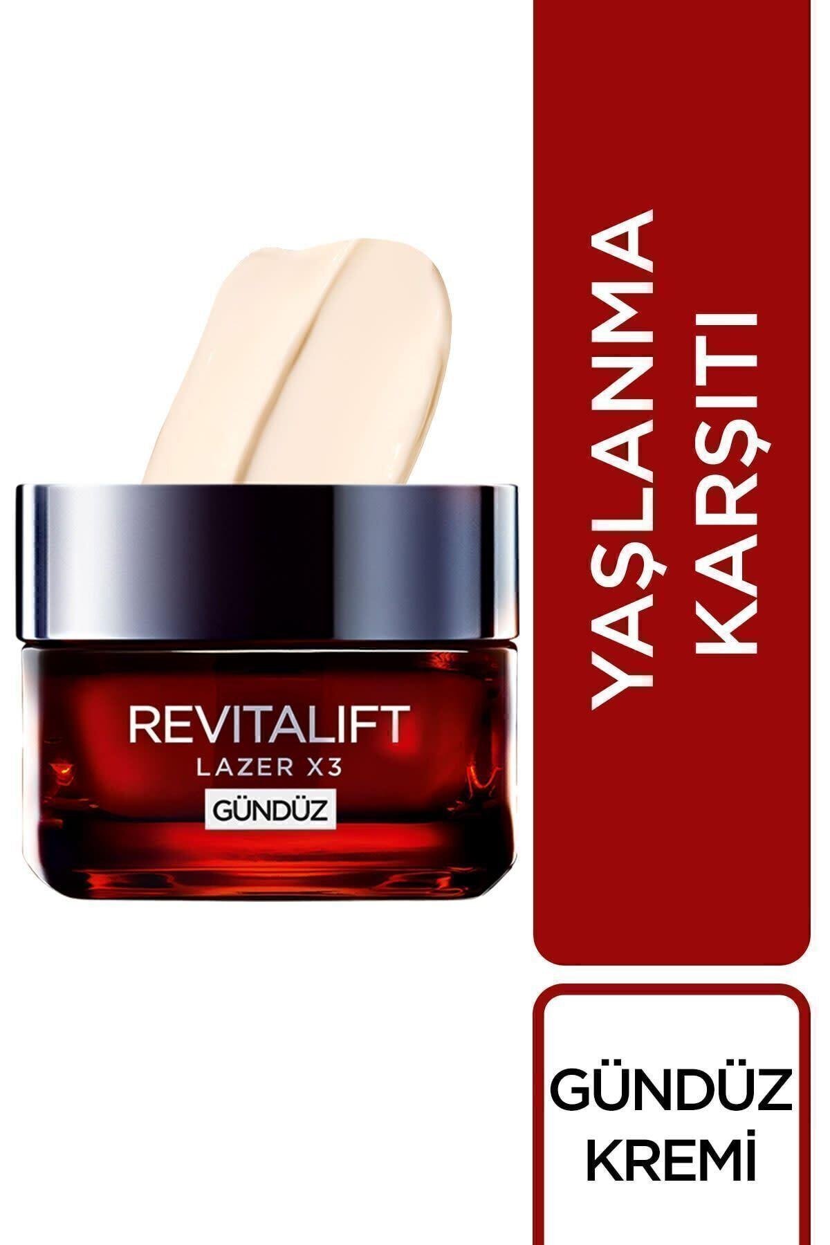 L'oréal Paris Revitalift Lazer X3 Yoğun Yaşlanma Karşıtı Gündüz Bakım Kremi Gece Bakım