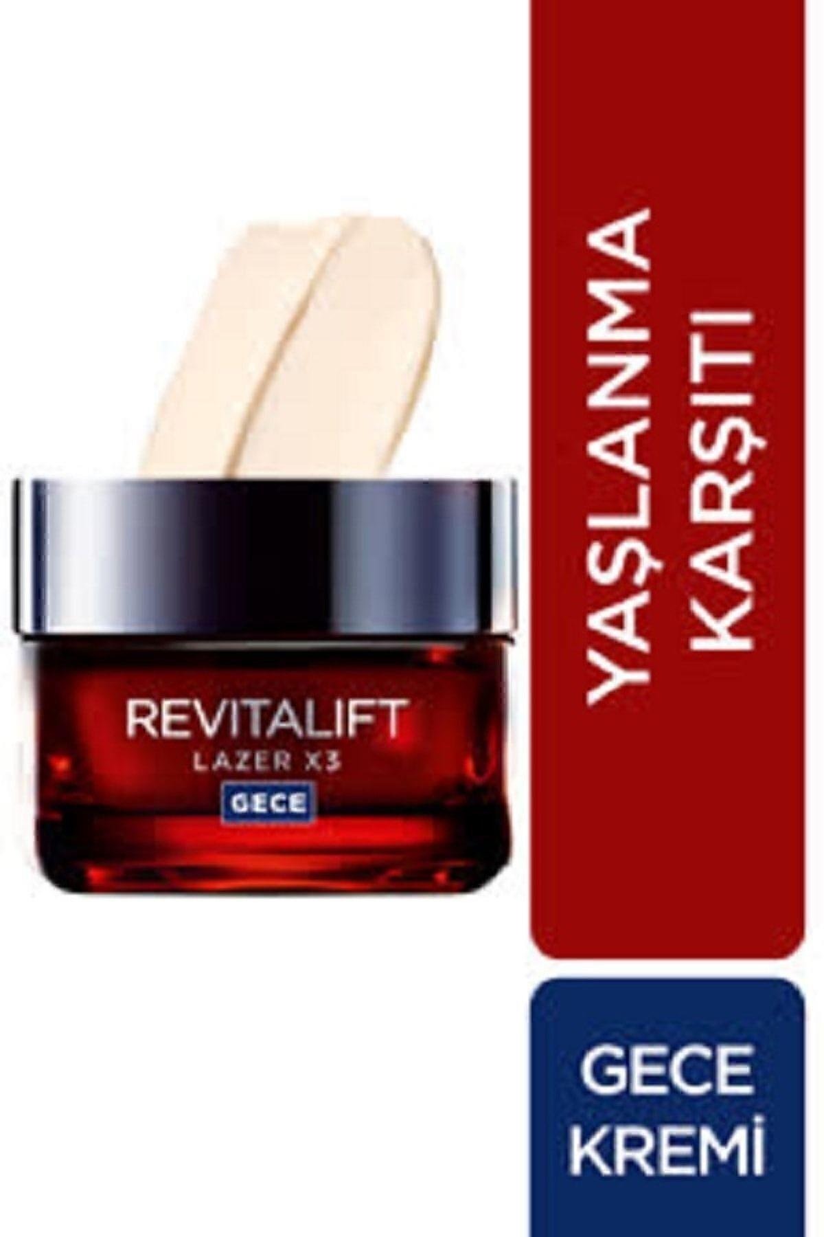 L'oréal Paris Revitalift Lazer X3 Yoğun Yaşlanma Karşıtı Gündüz Bakım Kremi Gece Bakım