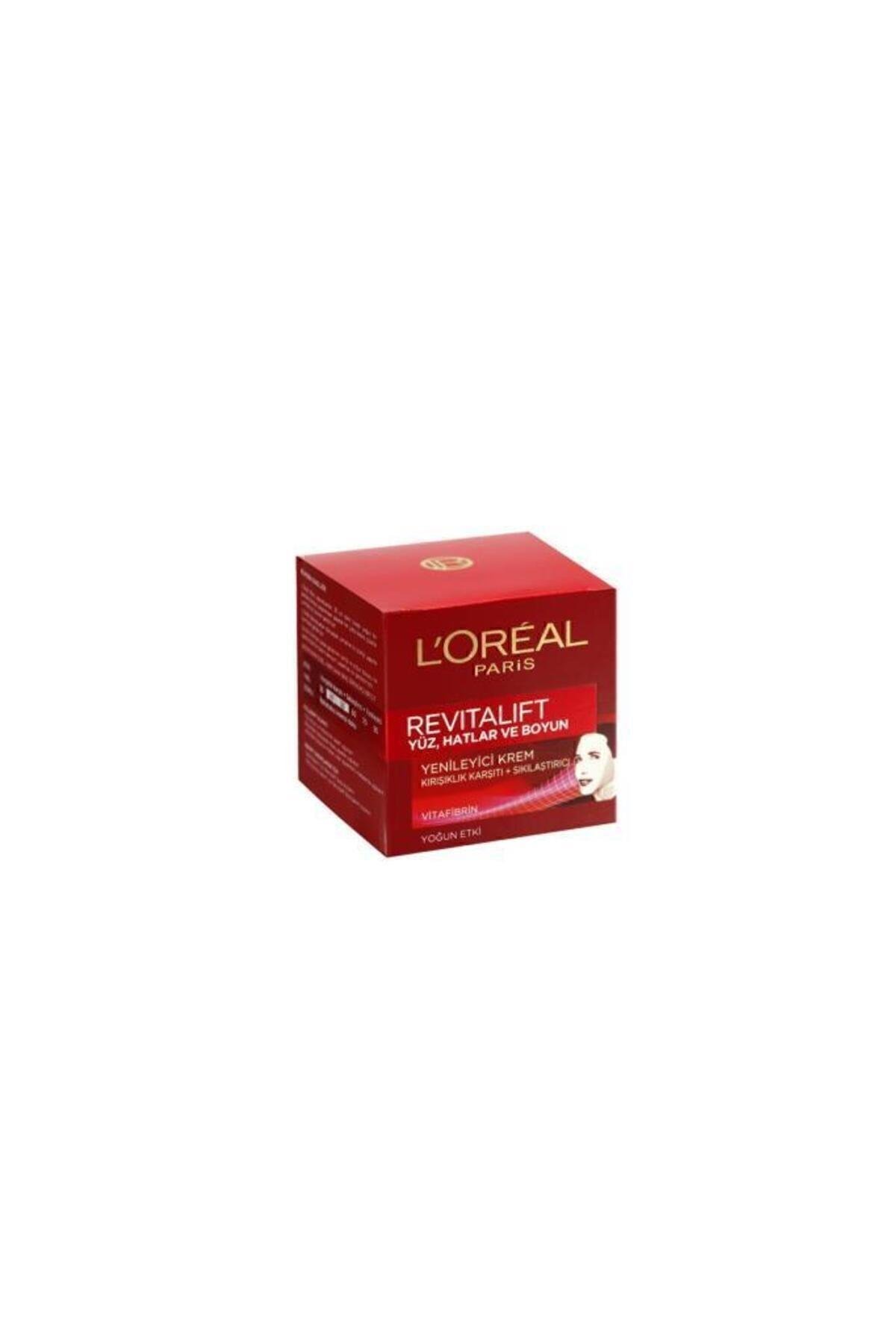 L'oréal Paris Revitalift Yüz Hatlar Ve Boyun Yenileyici Krem