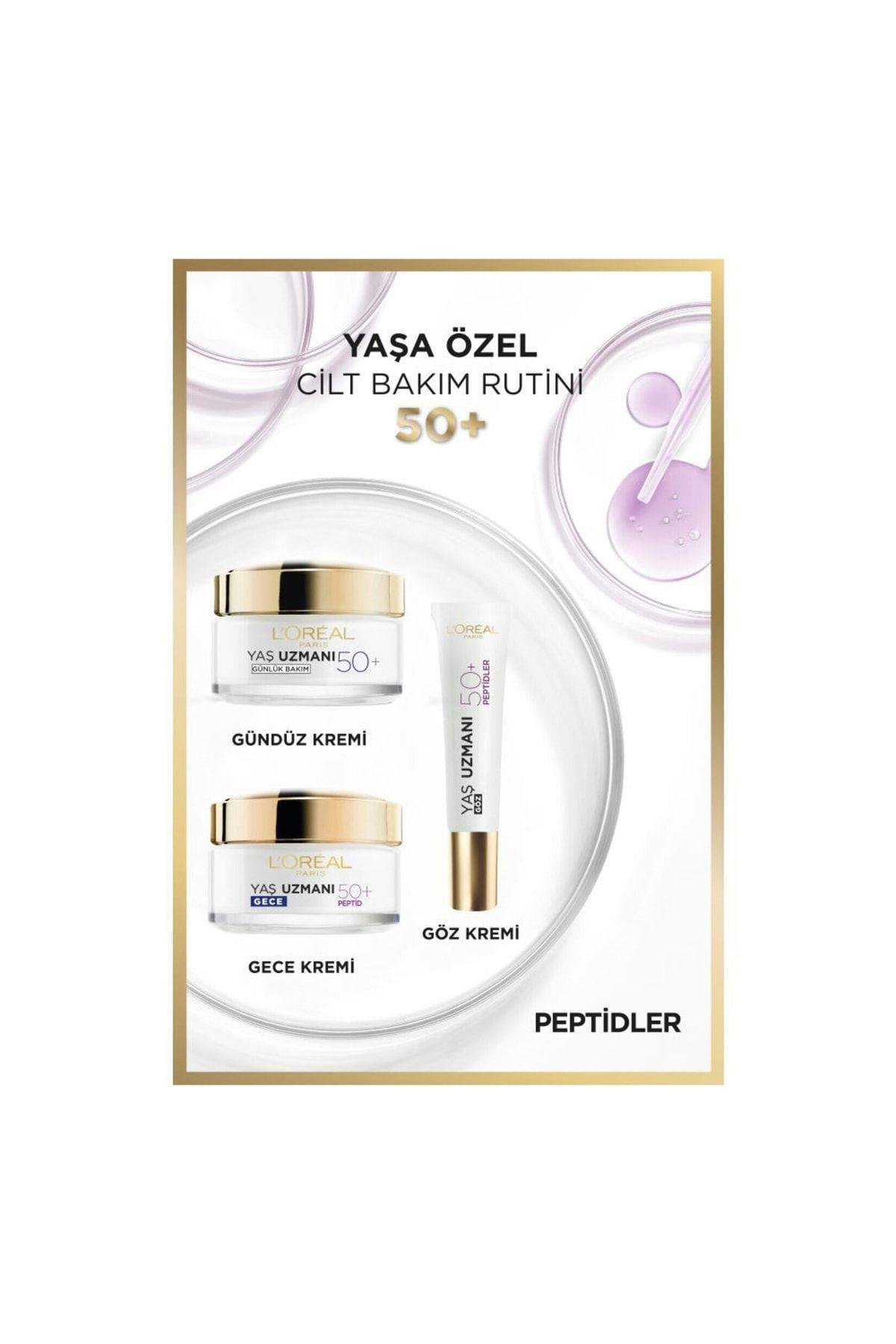 L'oréal Paris Yaş Uzmanı 50+ Kırışıklık Karşıtı Yenileyici Gece Kremi