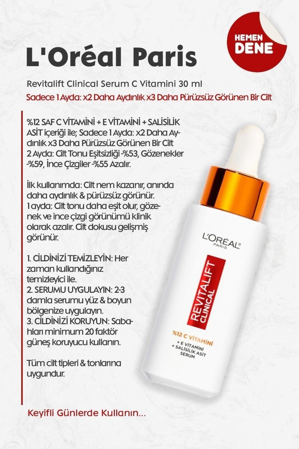 Loreal Paris Revitalift Clinical Serum C Vitamini 30 ml