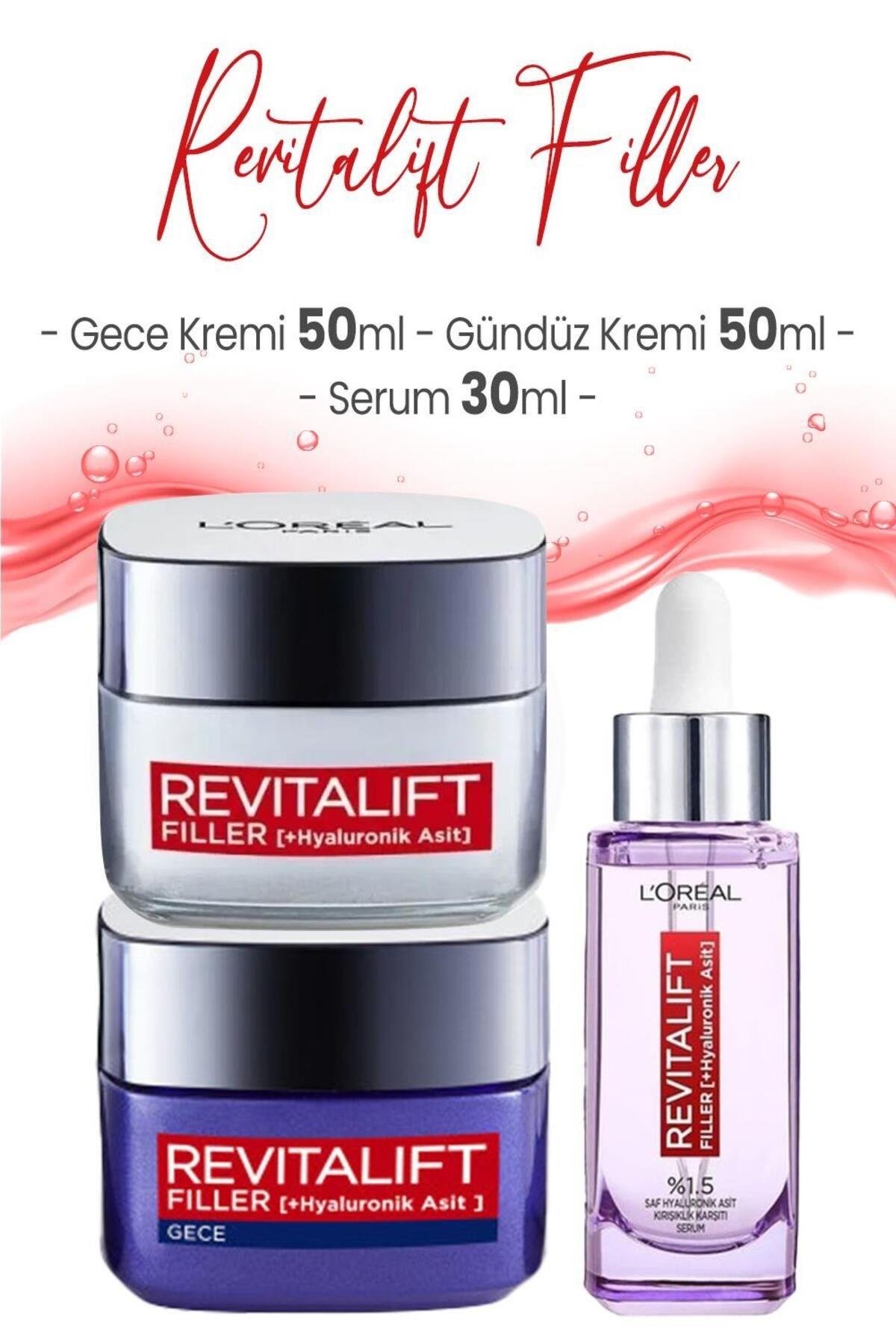 Loreal Paris Revitalift Filler Yaşlanma Karşıtı Bakım Seti