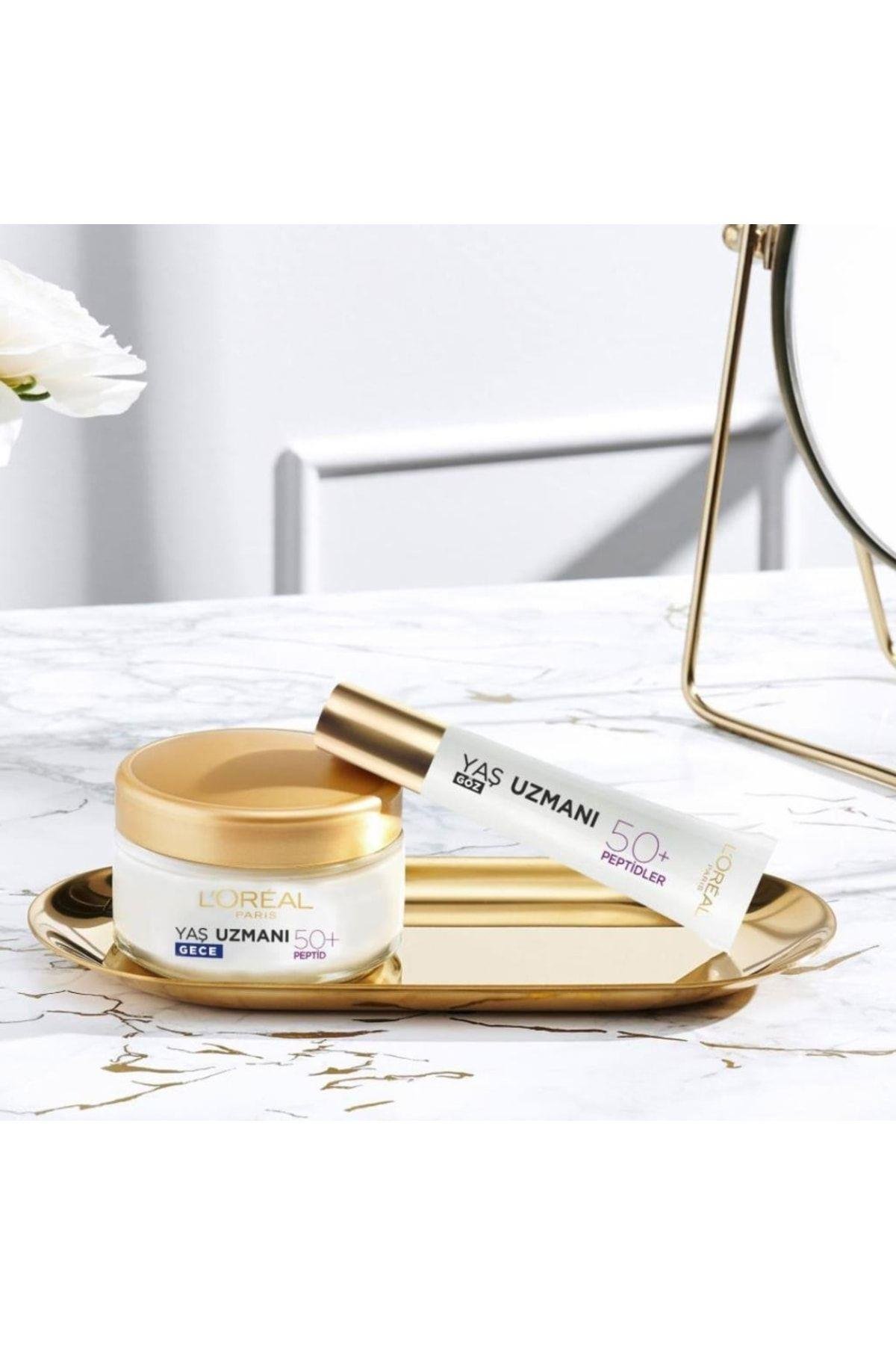 Loreal Paris Yaş Uzmanı Kırışıklık Karşıtı Yenileyici Göz kremi 15 ml 50+Yaş