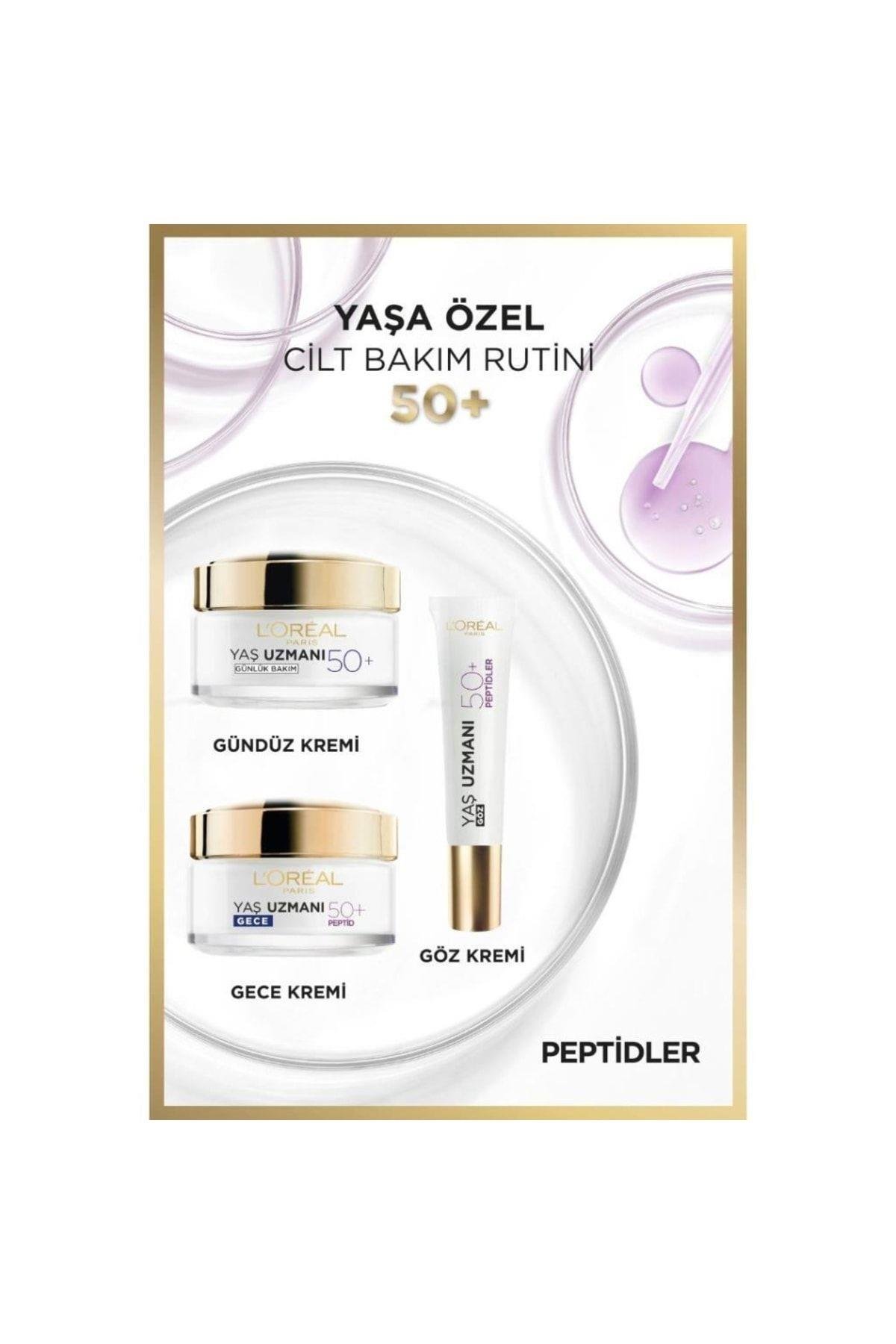 Loreal Paris Yaş Uzmanı Kırışıklık Karşıtı Yenileyici Göz kremi 15 ml 50+Yaş