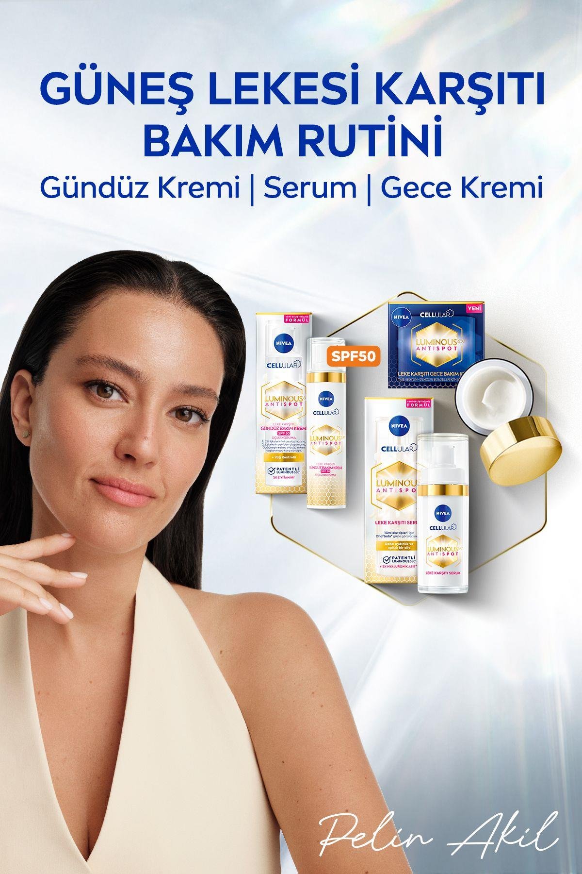 Luminous630 Güneş Korumalı Leke Karşıtı Gündüz Yüz Kremi 40 Ml, Spf50, Hyaluronik Asit, E Vitamini